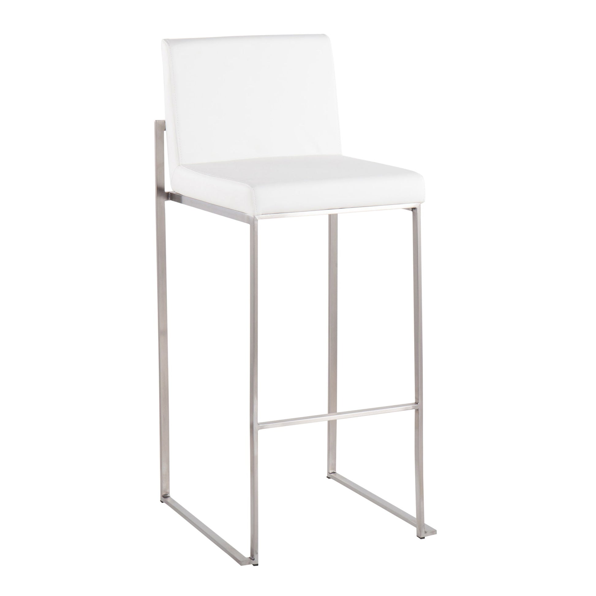 Fuji - Contemporary And Modern Elegance High Back Barstool - Best Buy Furniture