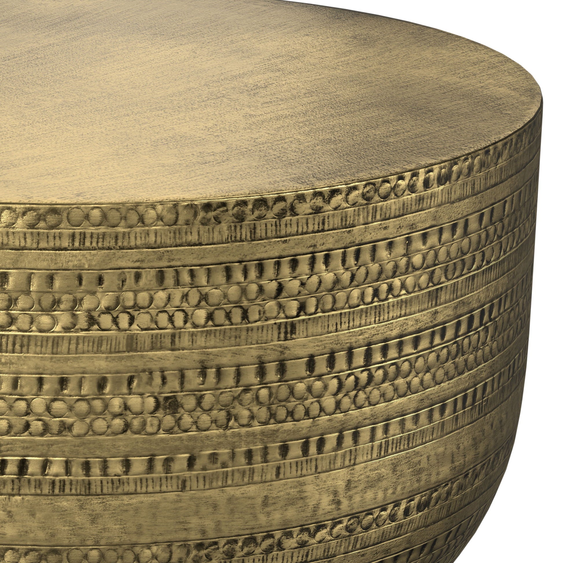 Johnsen - Handcrafted Metal Coffee Table - Best Buy Furniture