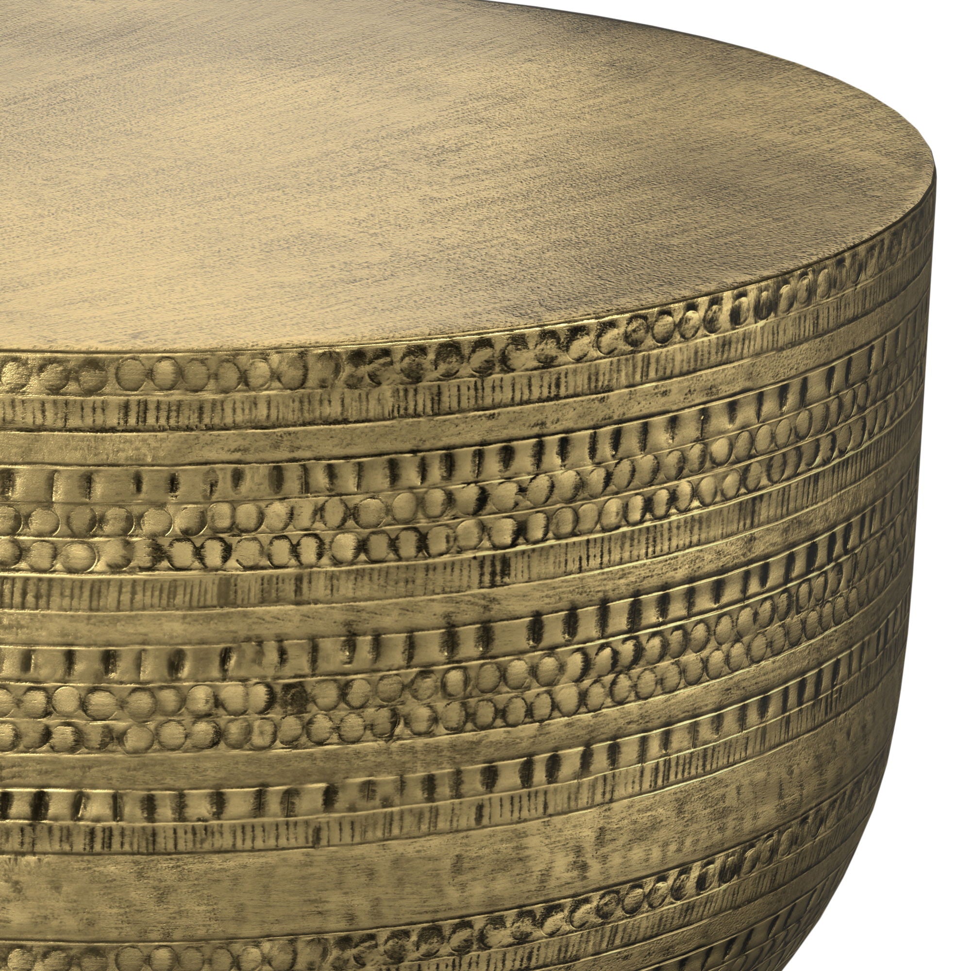 Johnsen - Handcrafted Metal Coffee Table - Best Buy Furniture
