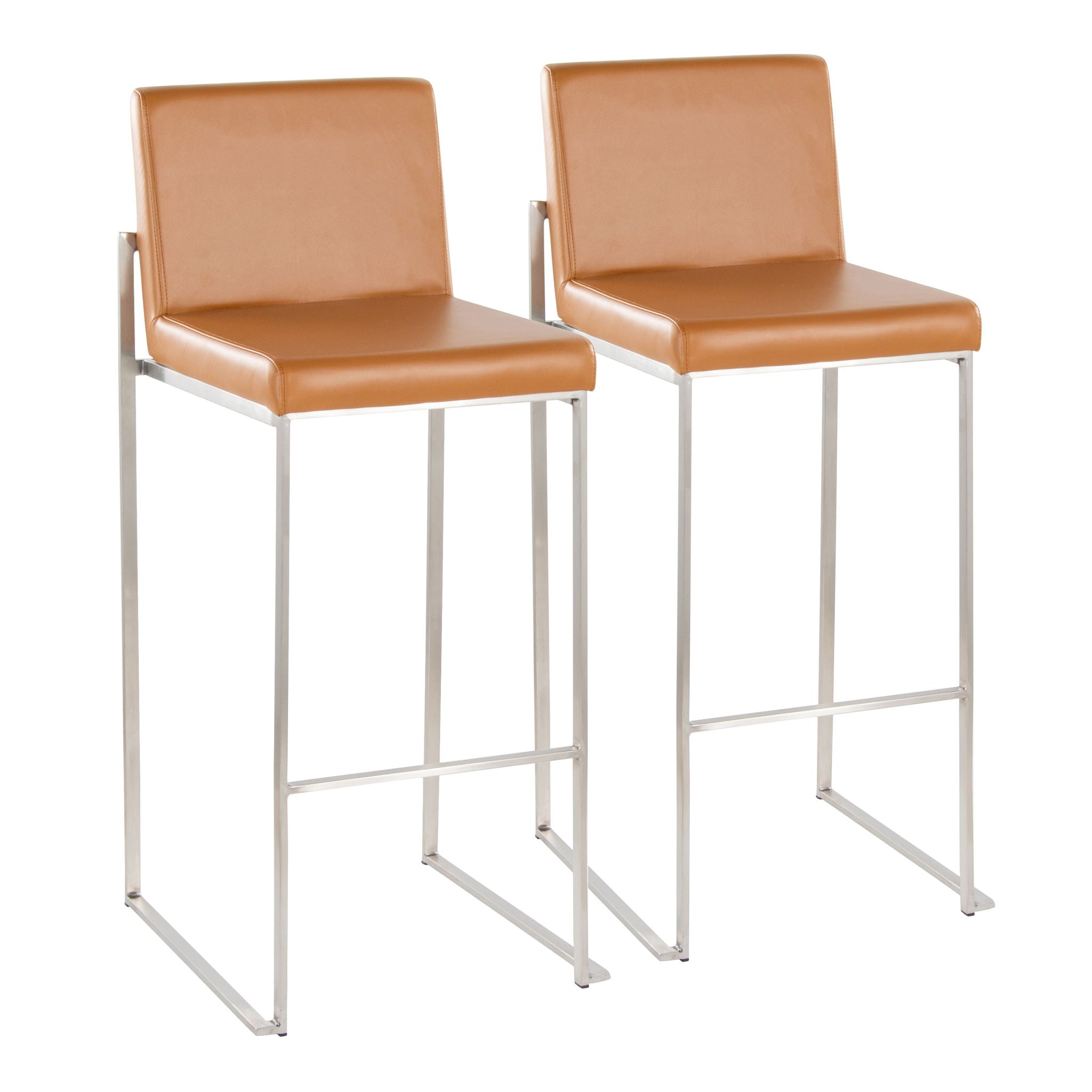 Fuji - Contemporary And Modern Elegance High Back Barstool - Best Buy Furniture