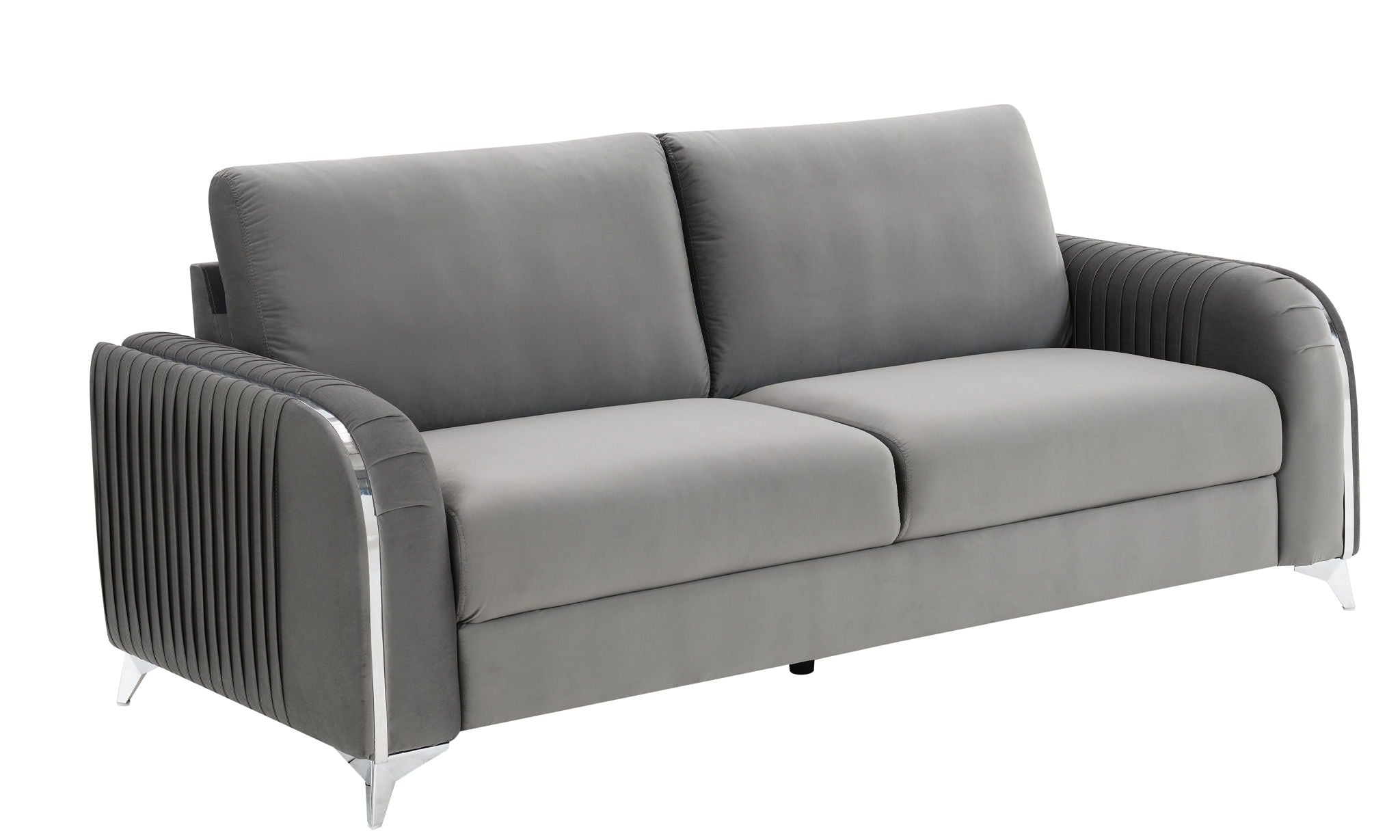 Wenona - Velvet Sofa - Best Buy Furniture