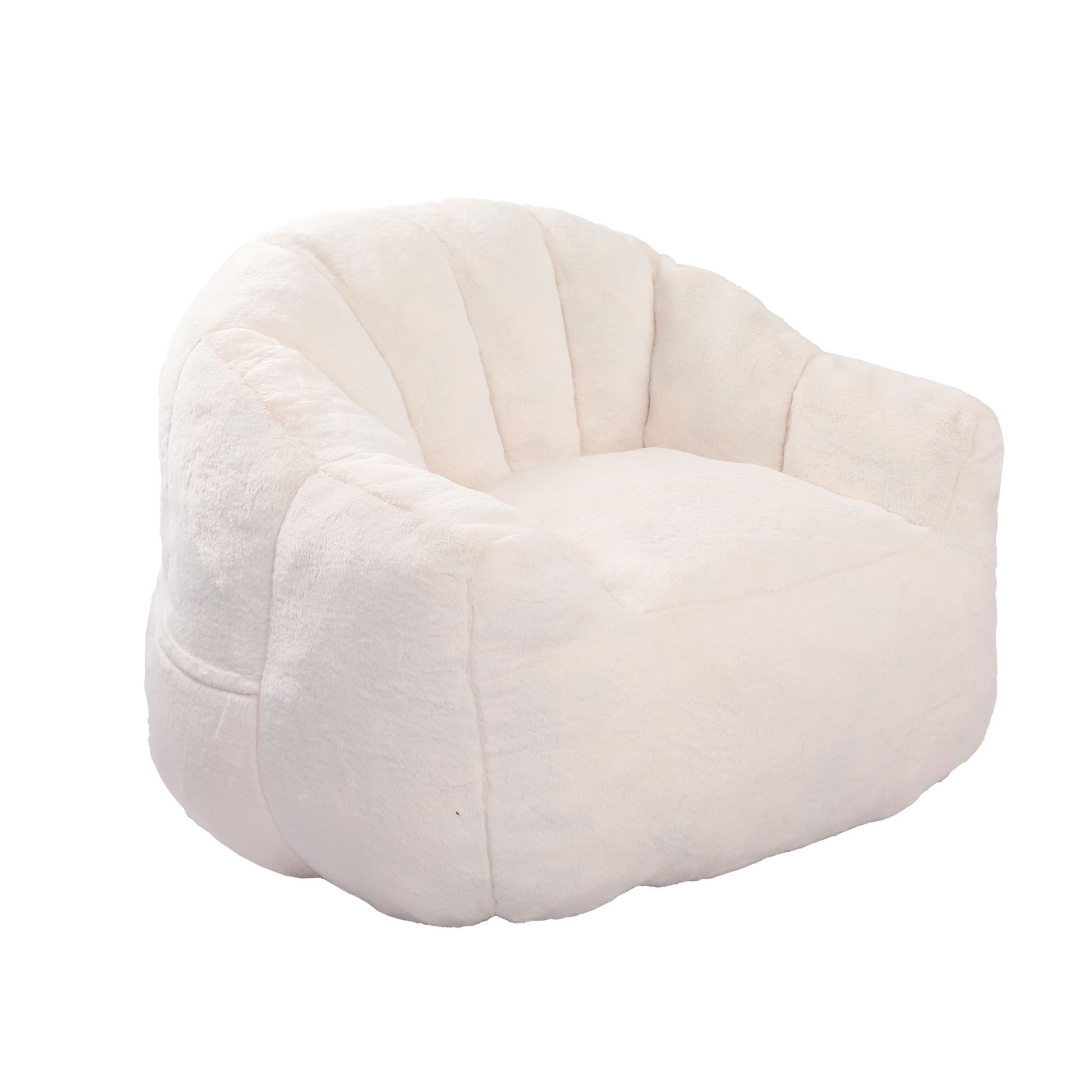 Beanbag Chair, Beanbag Sofa Chair With Armrests Stuffed High Density Foam - Best Buy Furniture