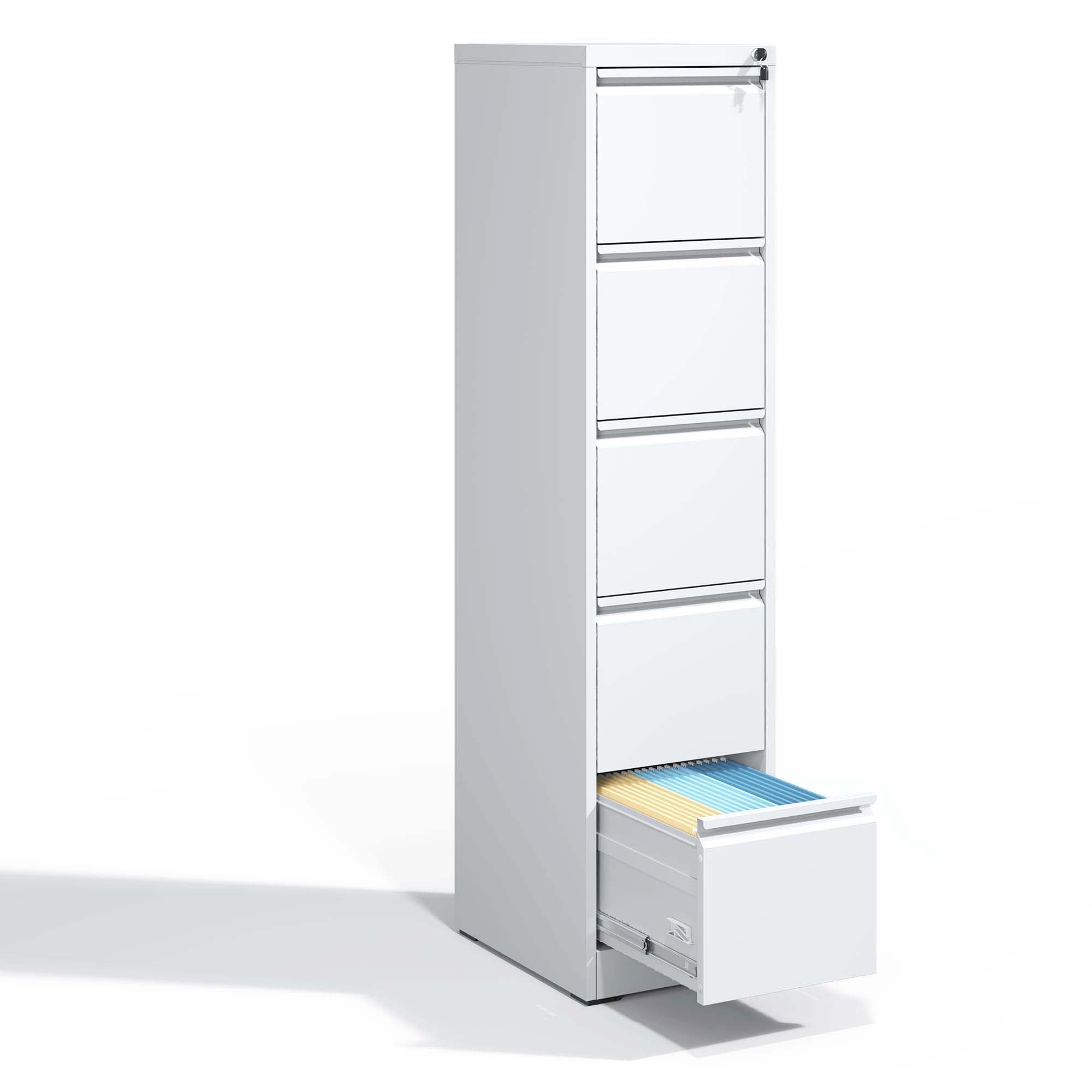 Steel Drawer Vertical File Cabinet With Lock For A4 Legal / Letter Size - Best Buy Furniture