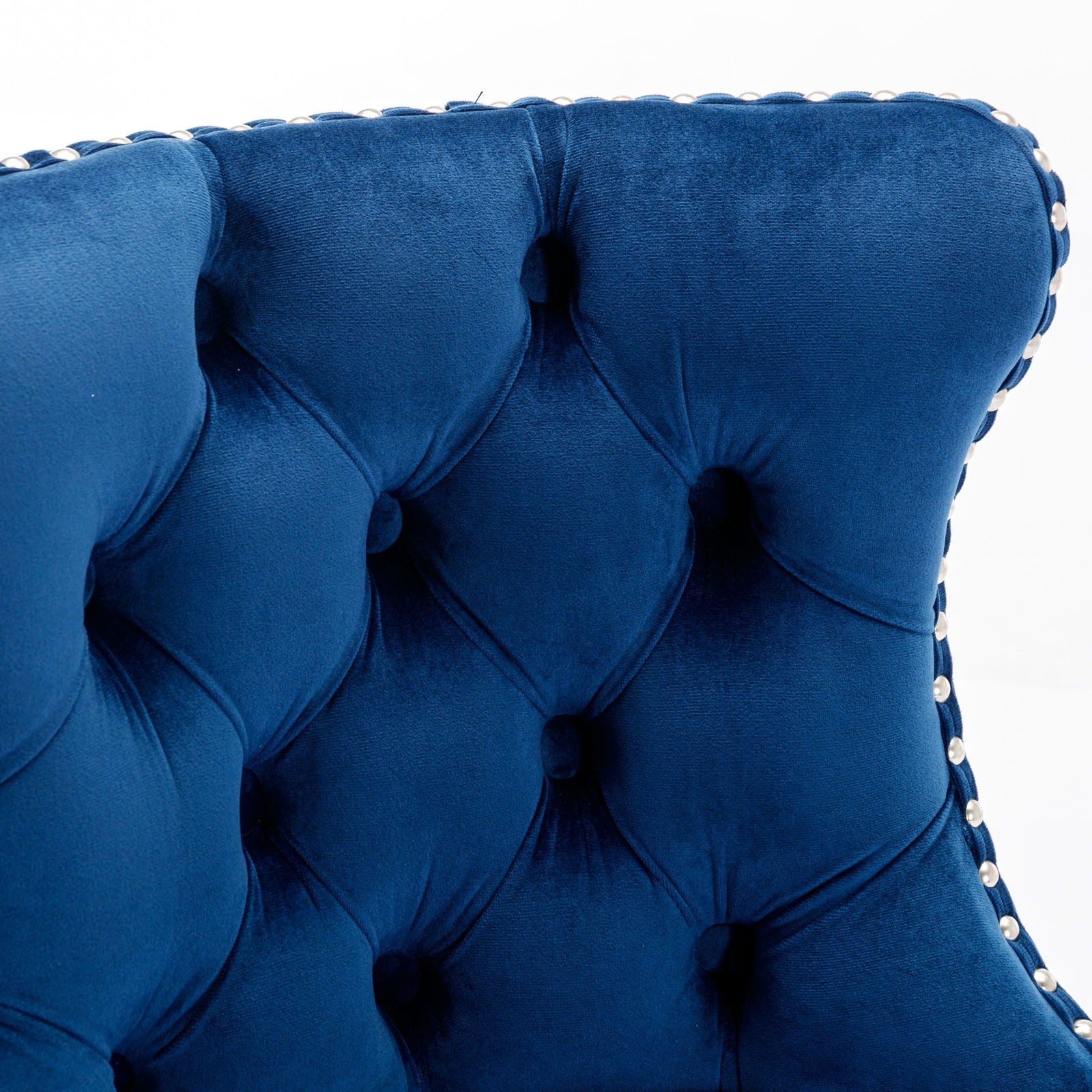 Swivel Velvet Barstools Adjusatble Seat Height From 25-33", Modern Upholstered Chrome Base Bar Stools With Backs Comfortable Tufted For Home Pub And Kitchen Island (Set of 2) - Best Buy Furniture