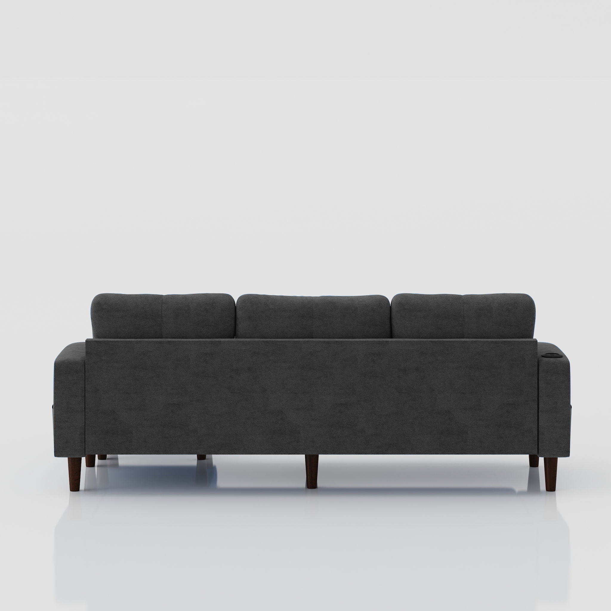 3 Seater Convertible Combination L Shaped Sofa With Footstools With Storage - Best Buy Furniture