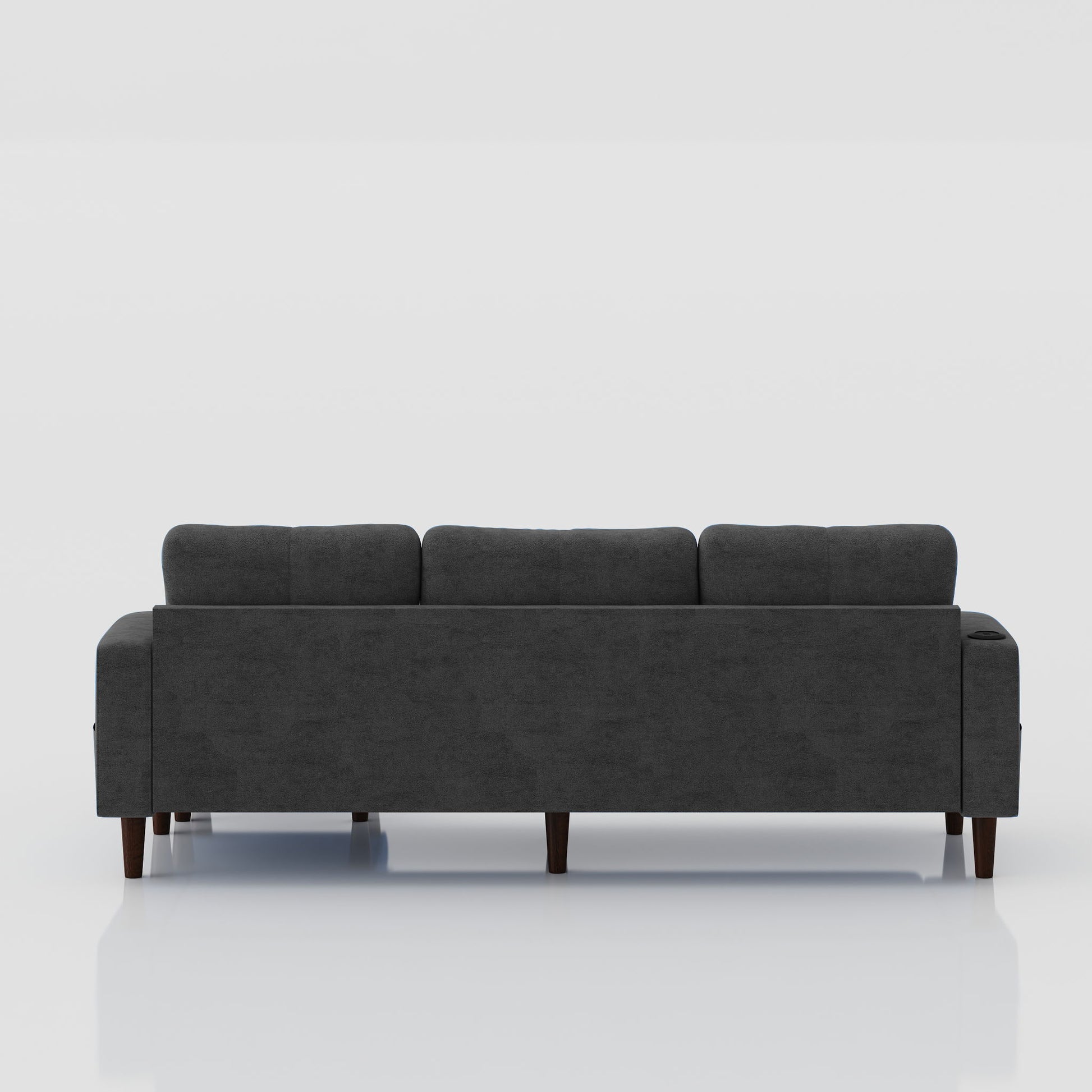 3 Seater Convertible Combination L Shaped Sofa With Footstools With Storage - Best Buy Furniture