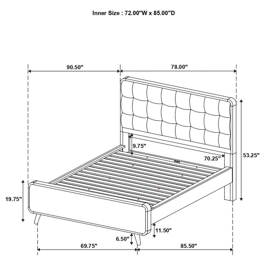 Robyn - Wood Panel Bed - Best Buy Furniture