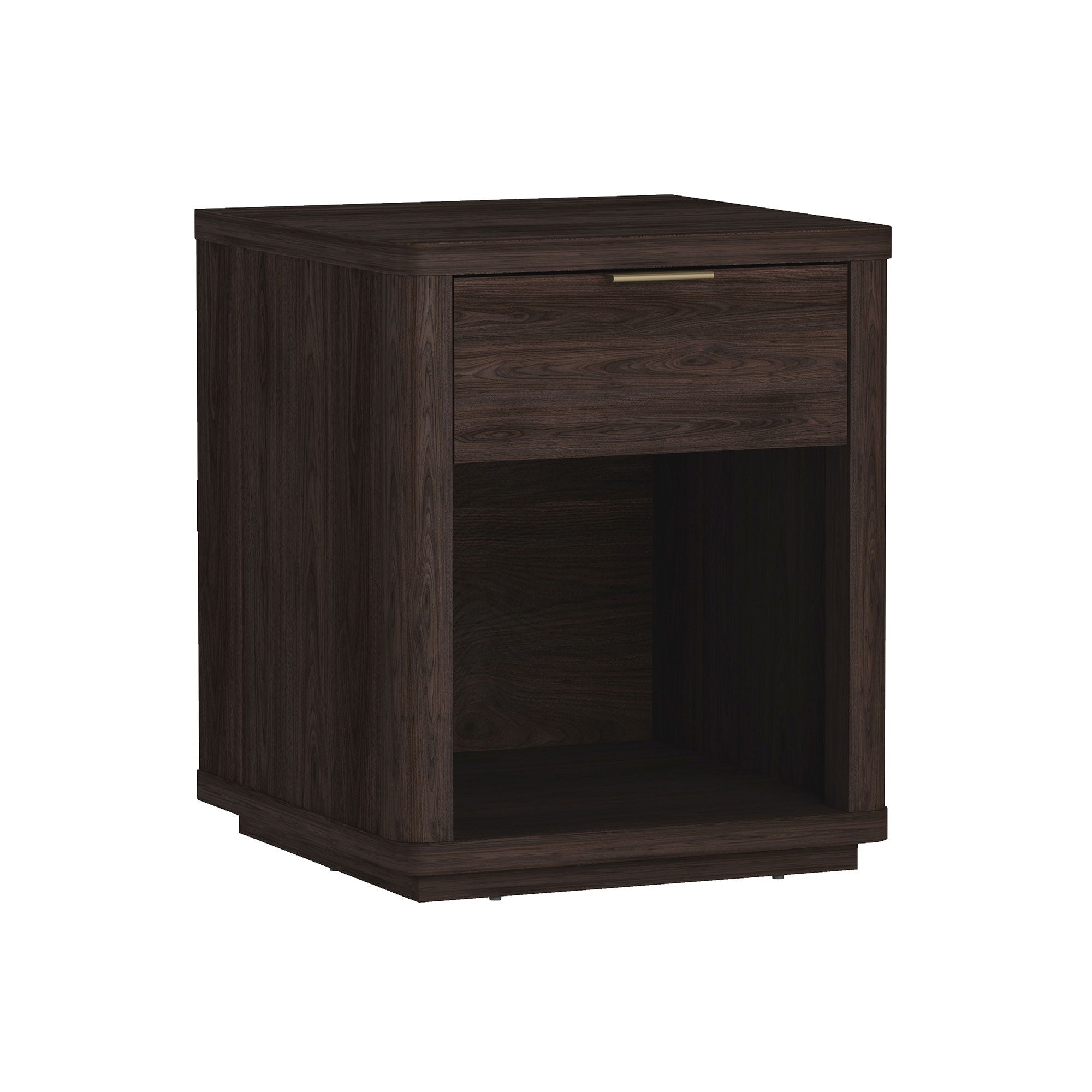 Evelyn - Nightstand With 1 Drawer And Open Shelf