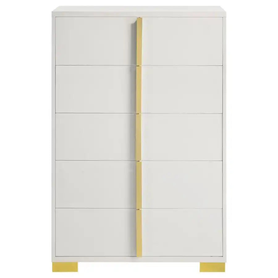 Marceline - 5-Drawer Bedroom Chest - Best Buy Furniture