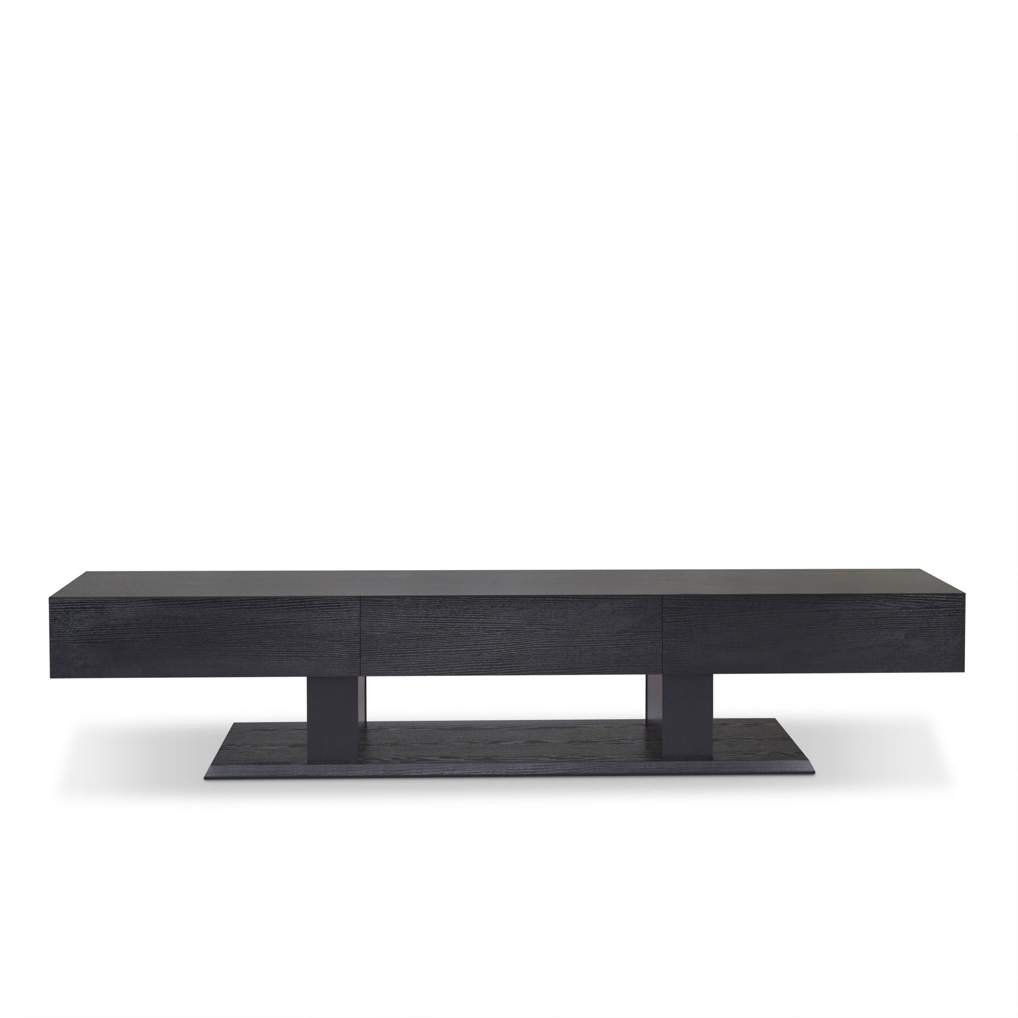 Follian - TV Stand - Black - Best Buy Furniture