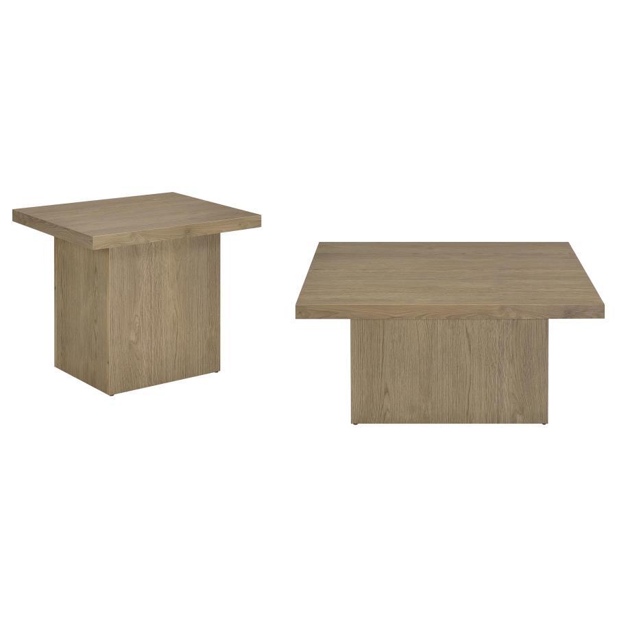 Devar - Square Coffee Table Set - Best Buy Furniture