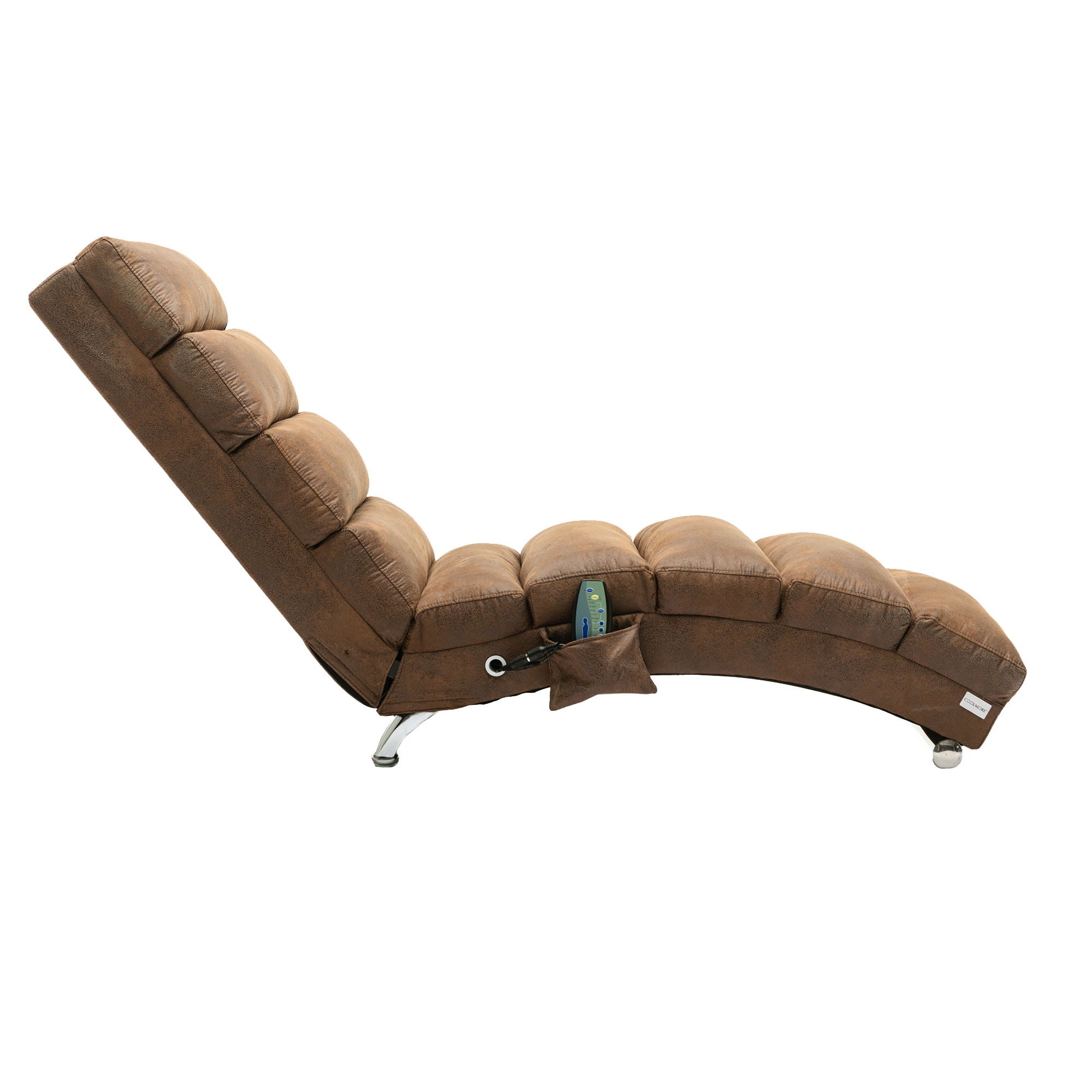 Massage Chaise Lounge Indoor With Remote Control, Ergonomic Electric Massage Lounger - Best Buy Furniture