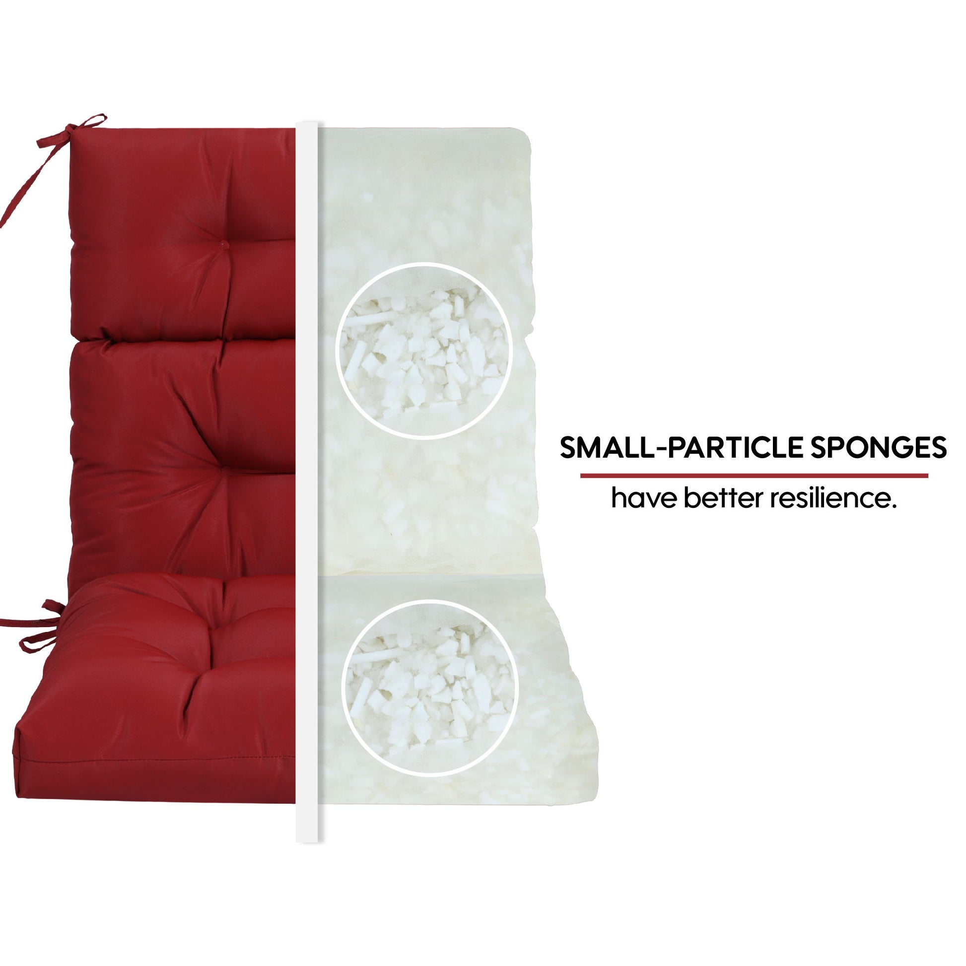 2 Piece High Back Patio Chair Cushion Set - Best Buy Furniture