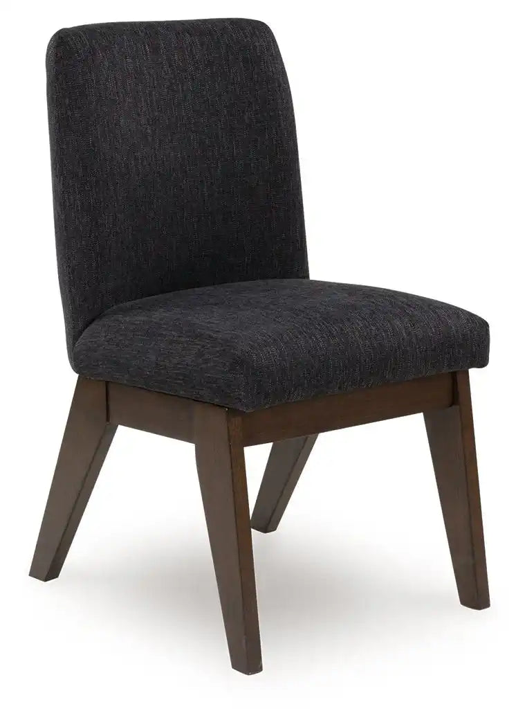 Dilenno - Dining Upholstered Side Chair (Set of 2) - Dark Brown - Best Buy Furniture