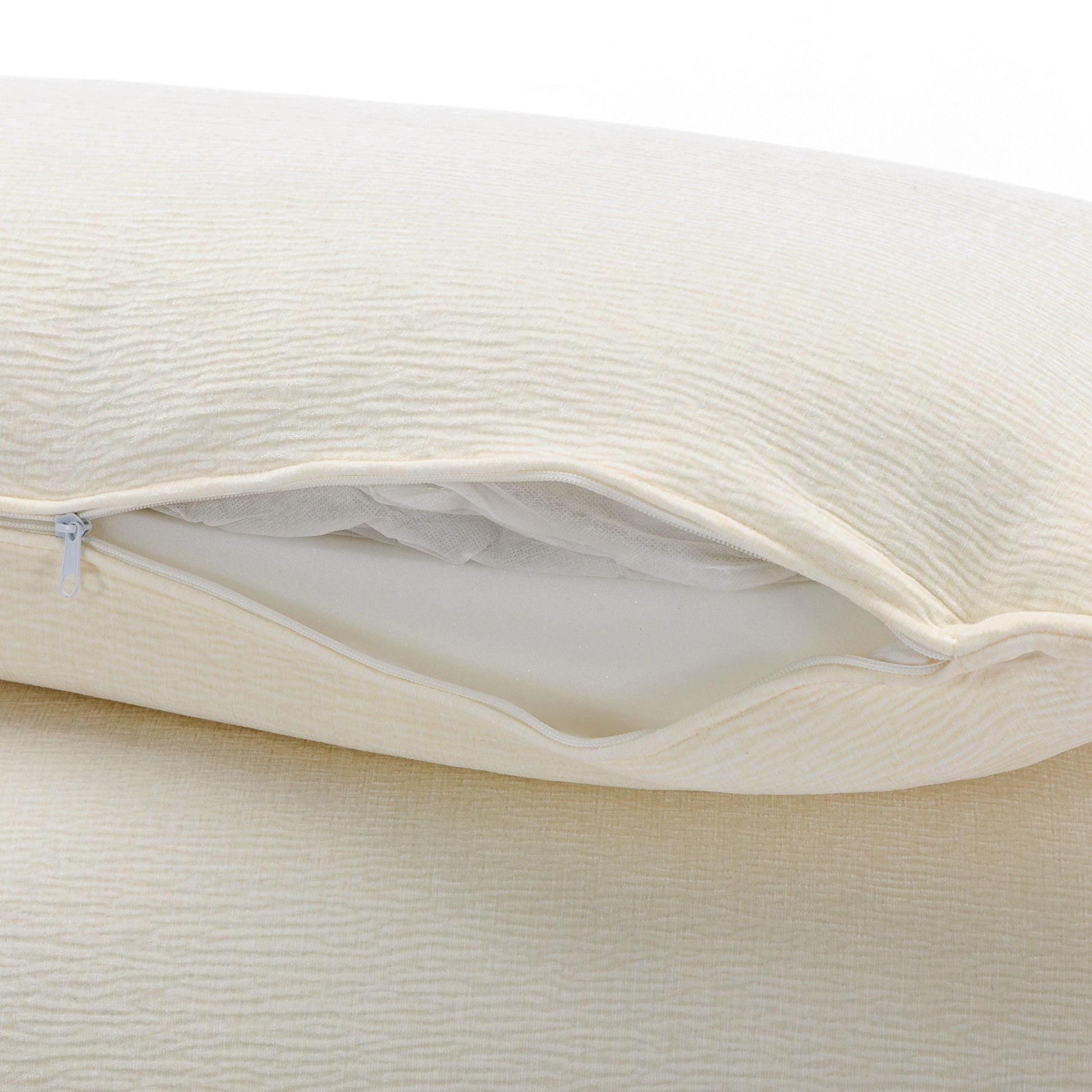 Sectional Sofa Chenille Upholstered Sofa With Two Removable Ottoman, Two USB Ports, Two Cup Holders And Large Storage Box For Living Room - Best Buy Furniture