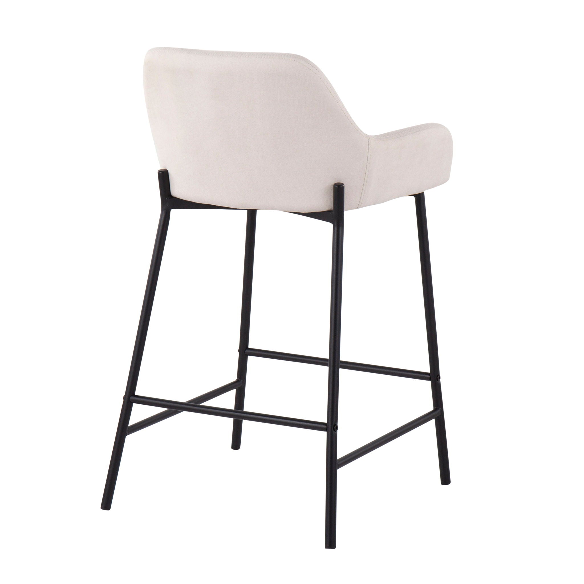 Daniella - Industrial Fixed Height Counter Stool (Set of 2) - Best Buy Furniture