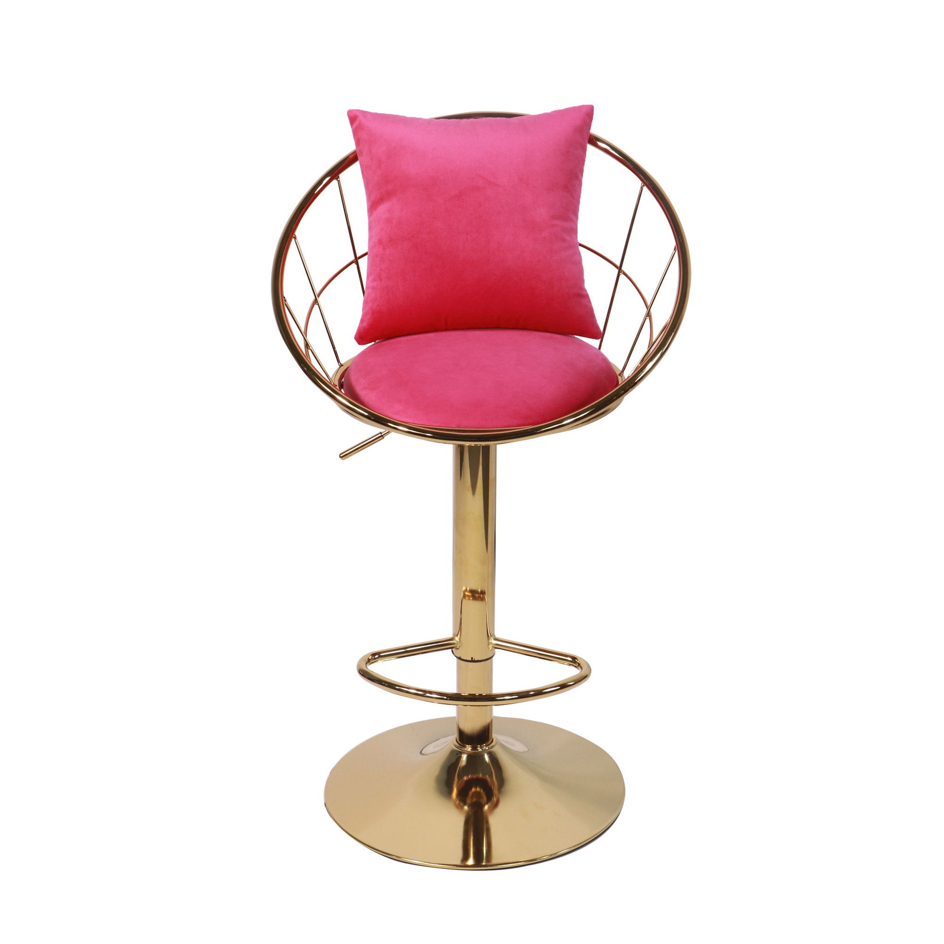 Unique Design Bar Chair, 360 Degree Rotation, Adjustable Height, Suitable For Dining Room And Bar - Best Buy Furniture