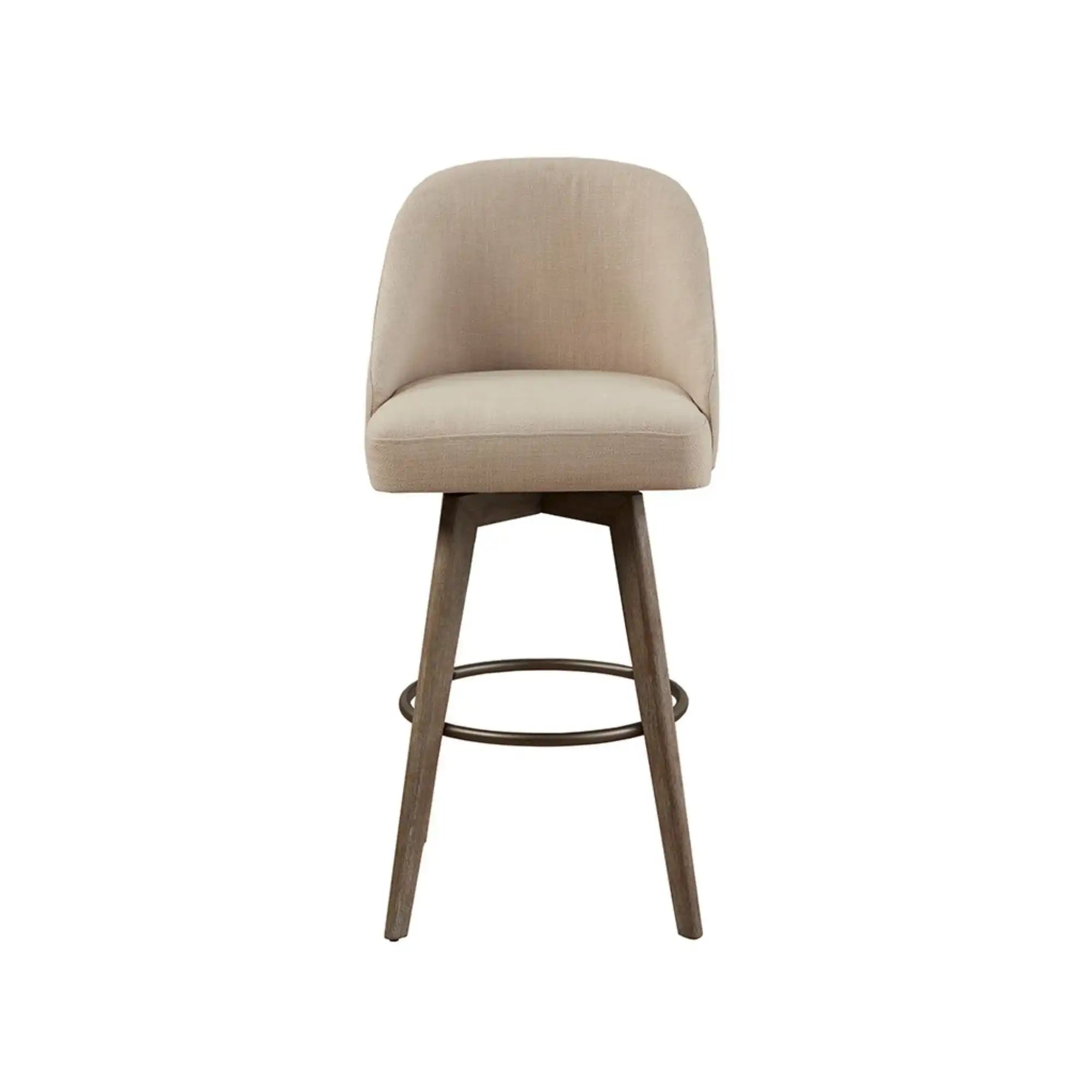 Bar Stool With Swivel Seat - Sand - Best Buy Furniture