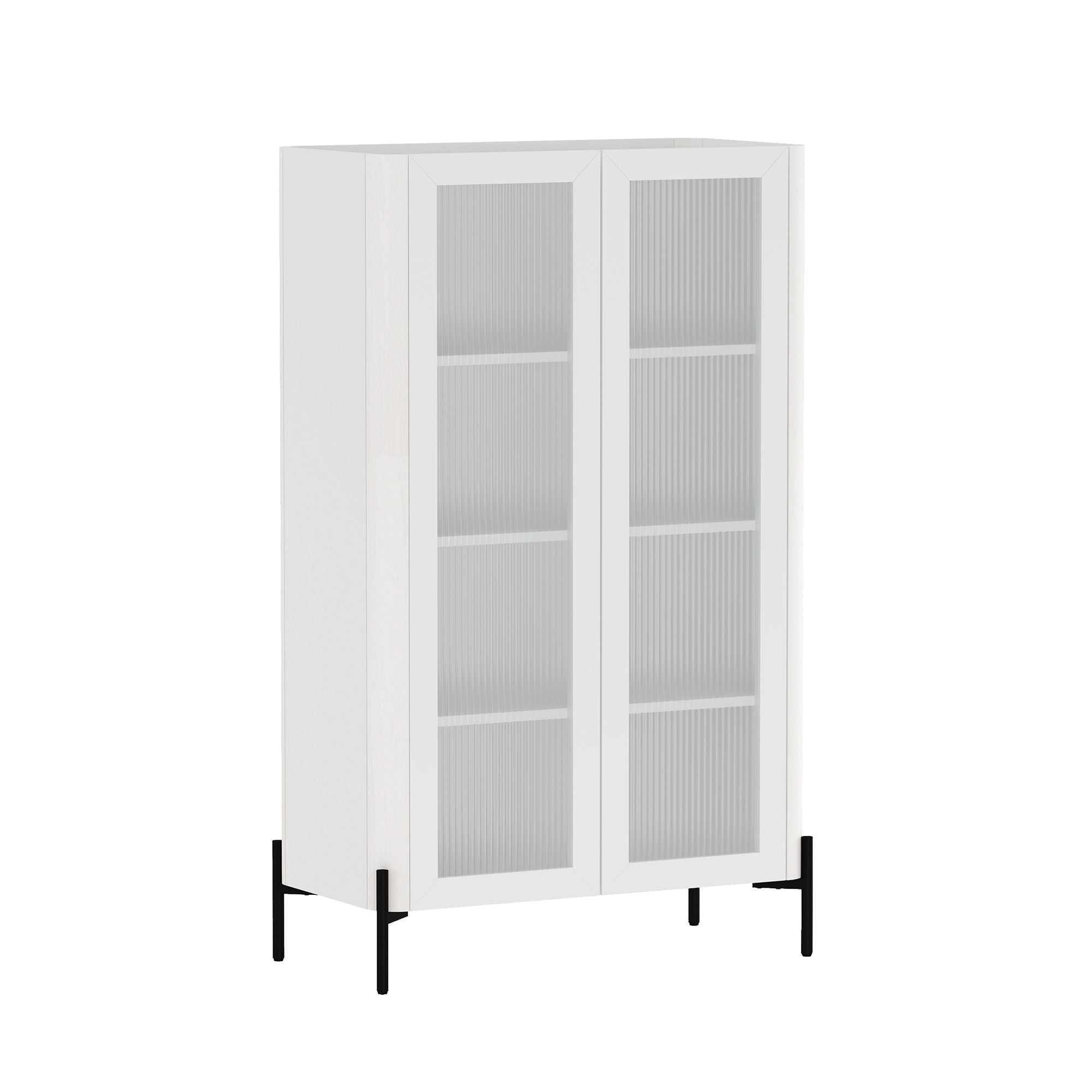 Abbey - Bookcase Cabinet With 4 Adjustable Shelves