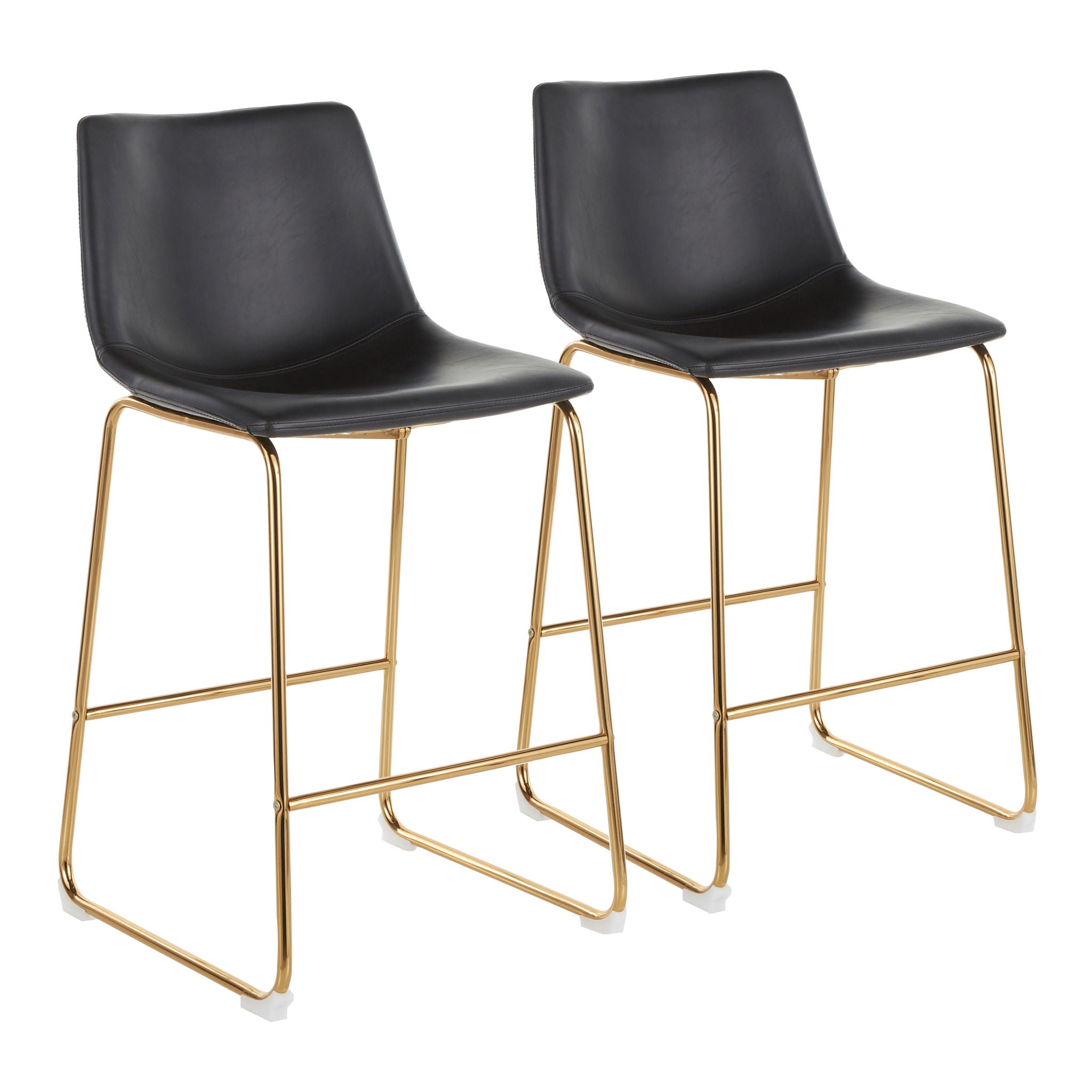 Duke - Contemporary Counter Stool (Set of 2) - Best Buy Furniture