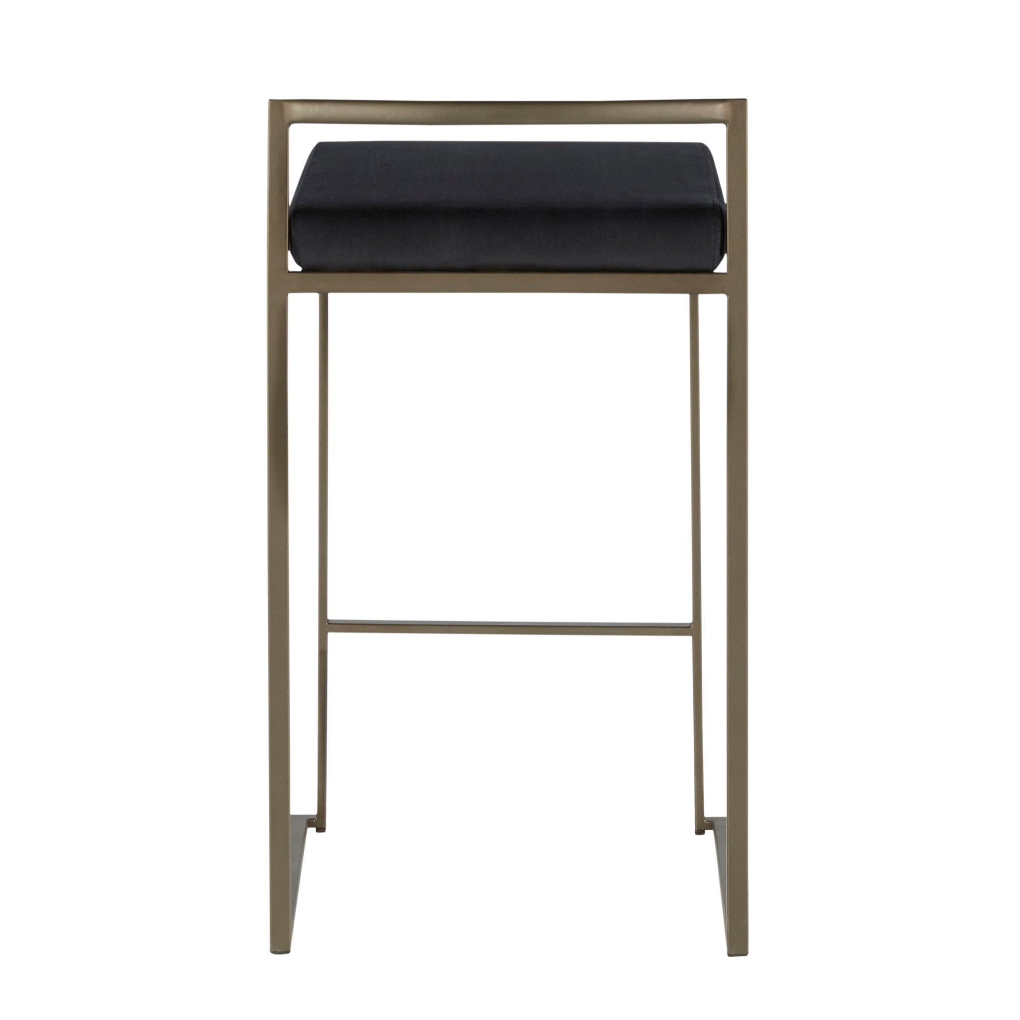 Fuji - Industrial Stackable Counter Stool Elegant Design - Best Buy Furniture