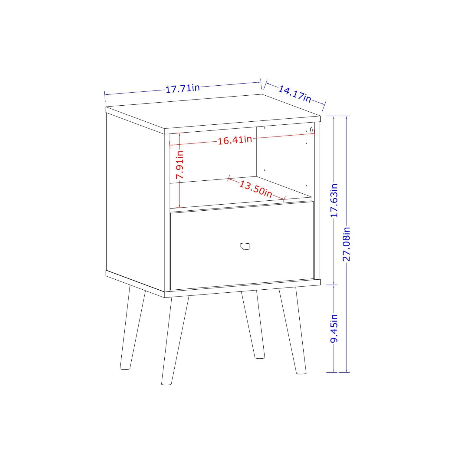 Liberty - Nightstand With 1 Drawer