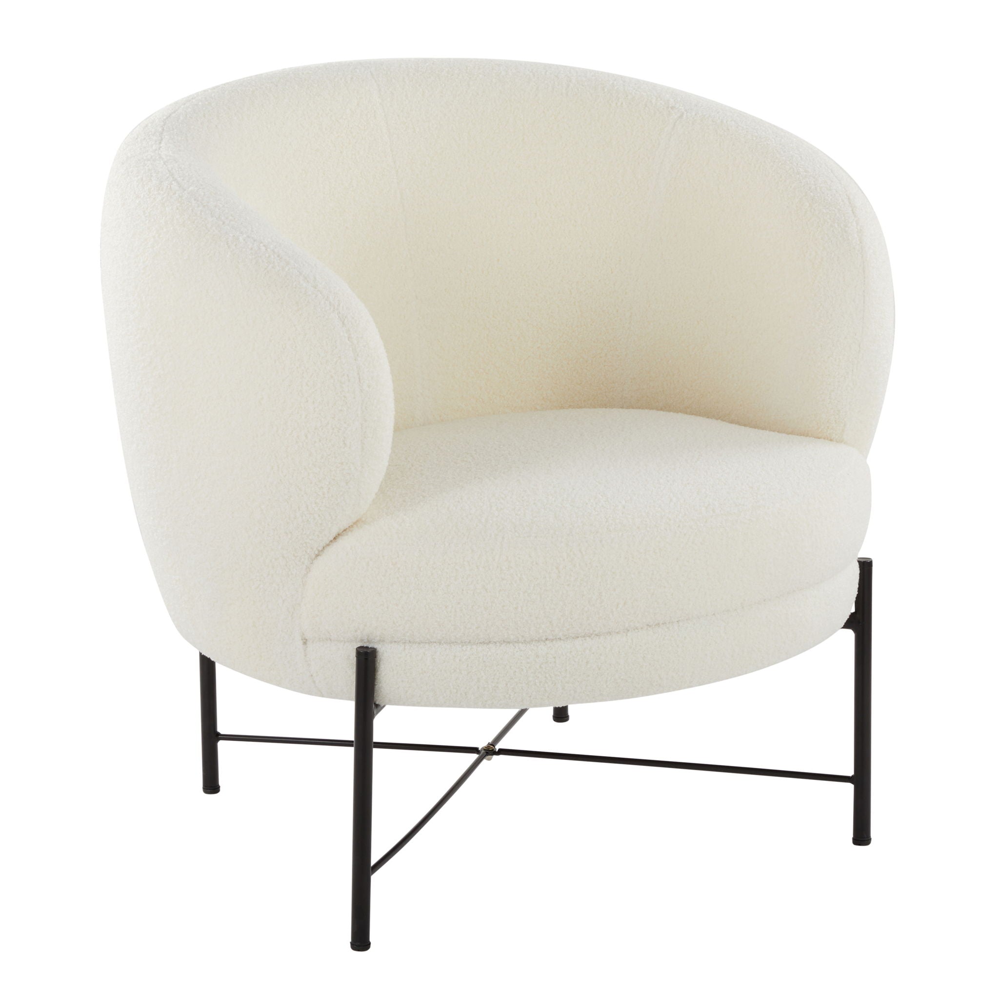 Chloe - Contemporary Chair - Black / White - Best Buy Furniture