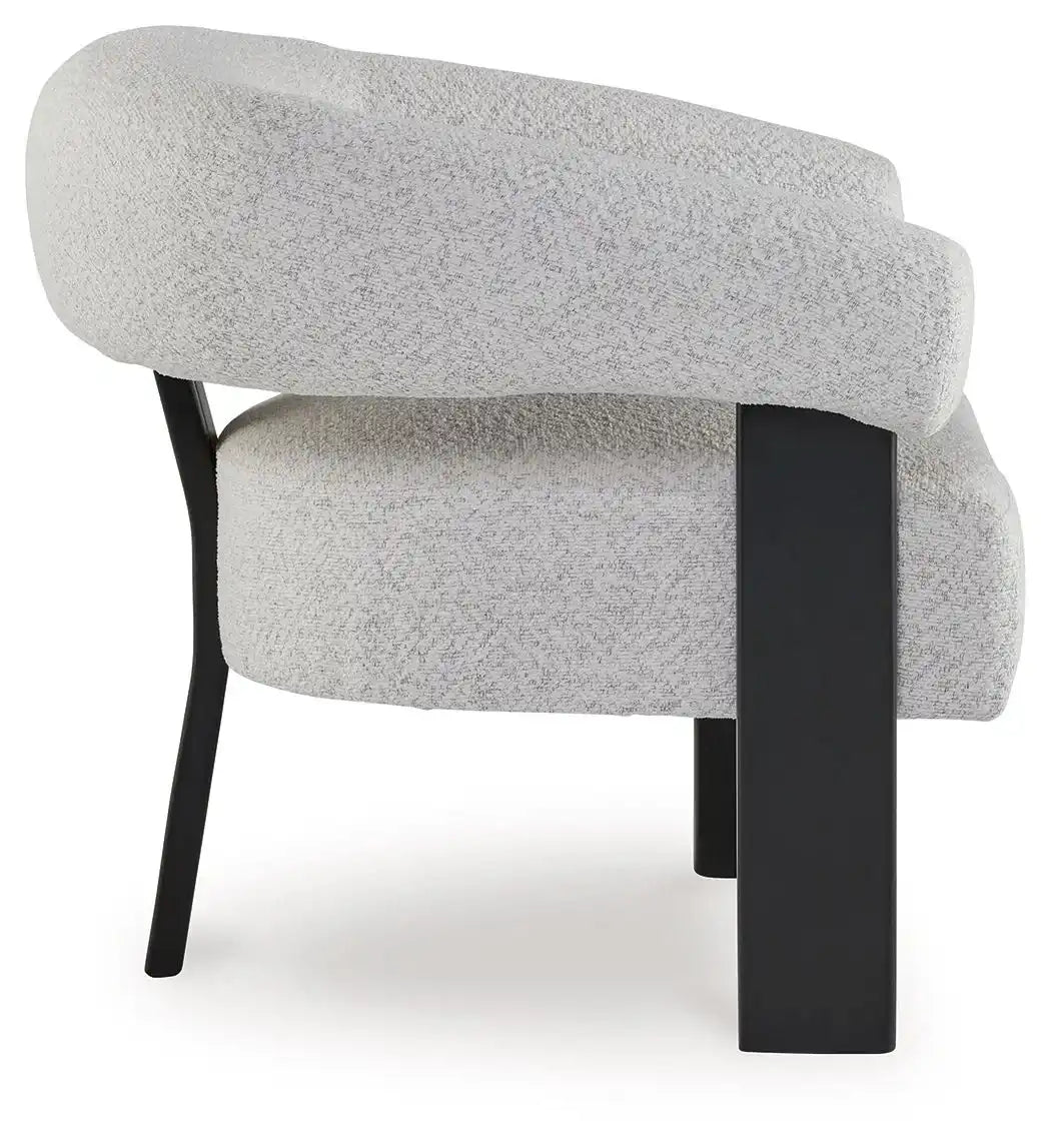 Dultish - Accent Chair - Snow - Best Buy Furniture