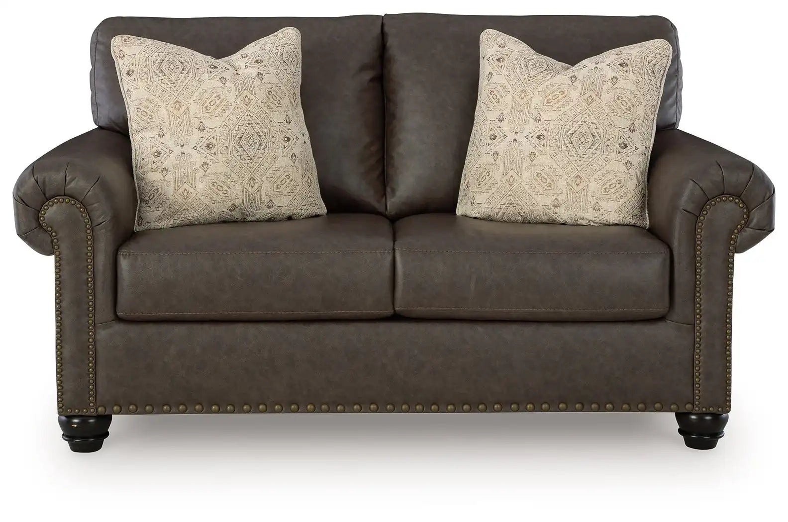 Roxmere - Loveseat - Umber - Best Buy Furniture