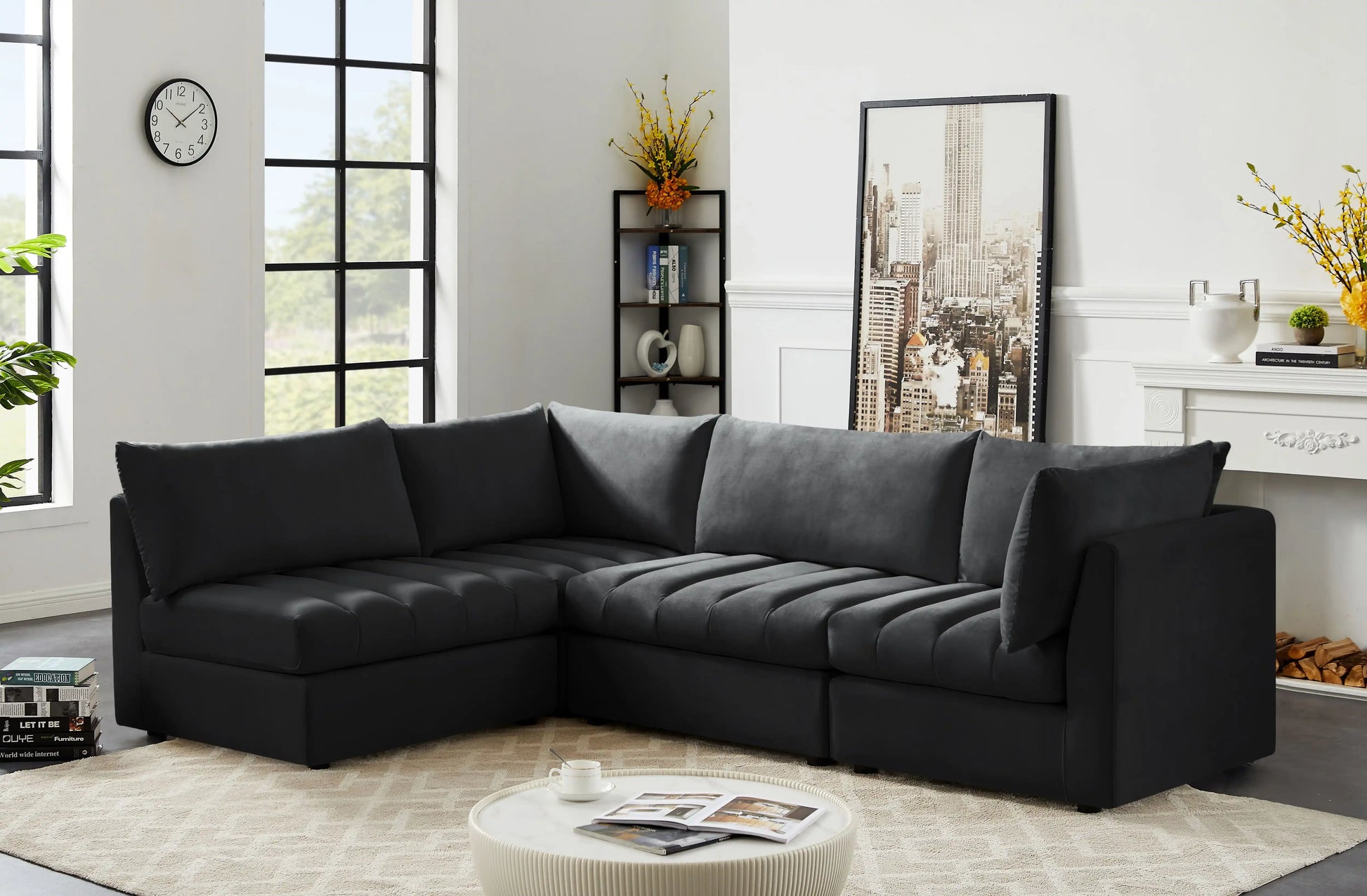Jacob - 4 Pc. Modular Sectional - Best Buy Furniture