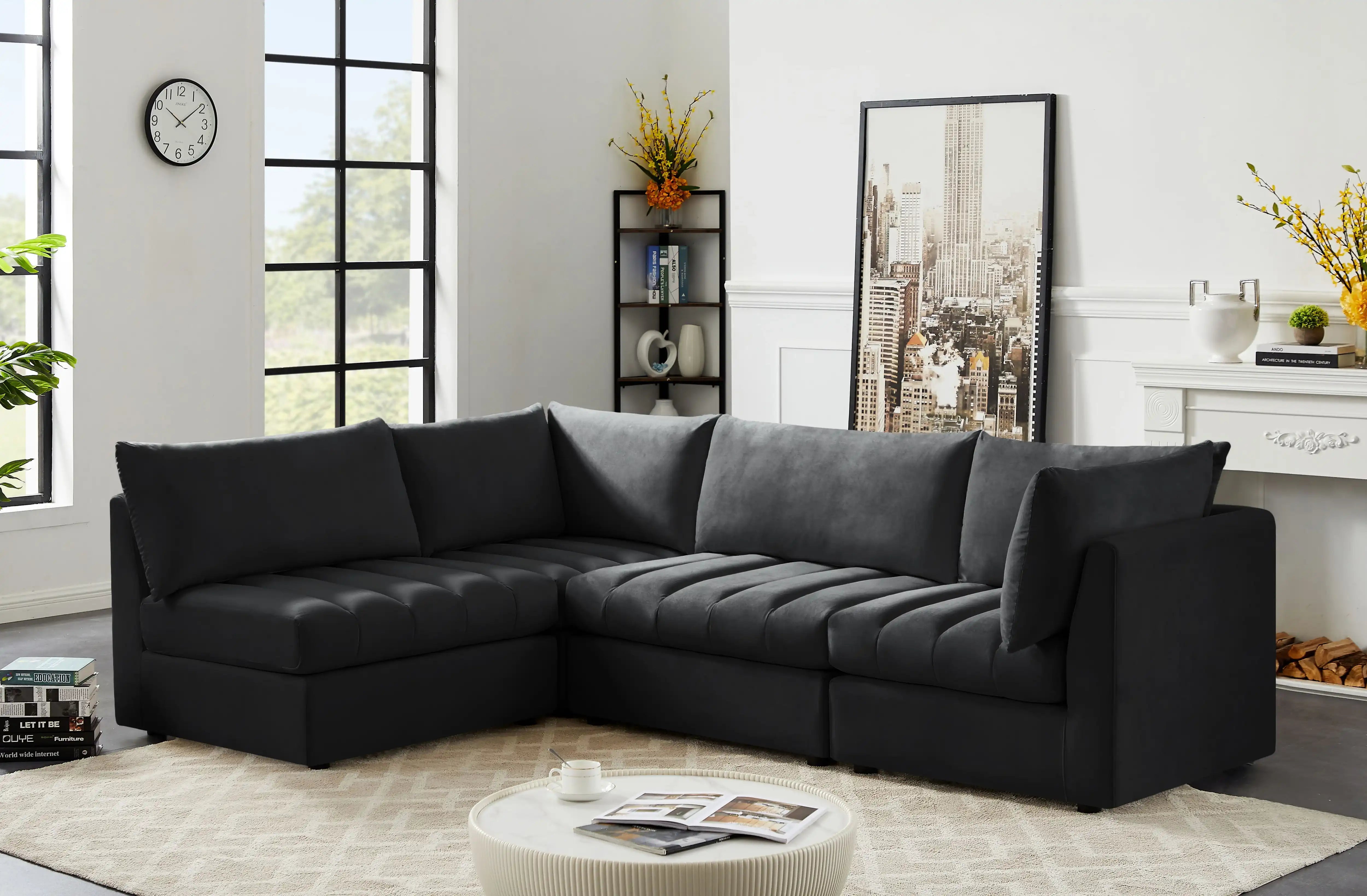Jacob - 4 Pc. Modular Sectional - Best Buy Furniture