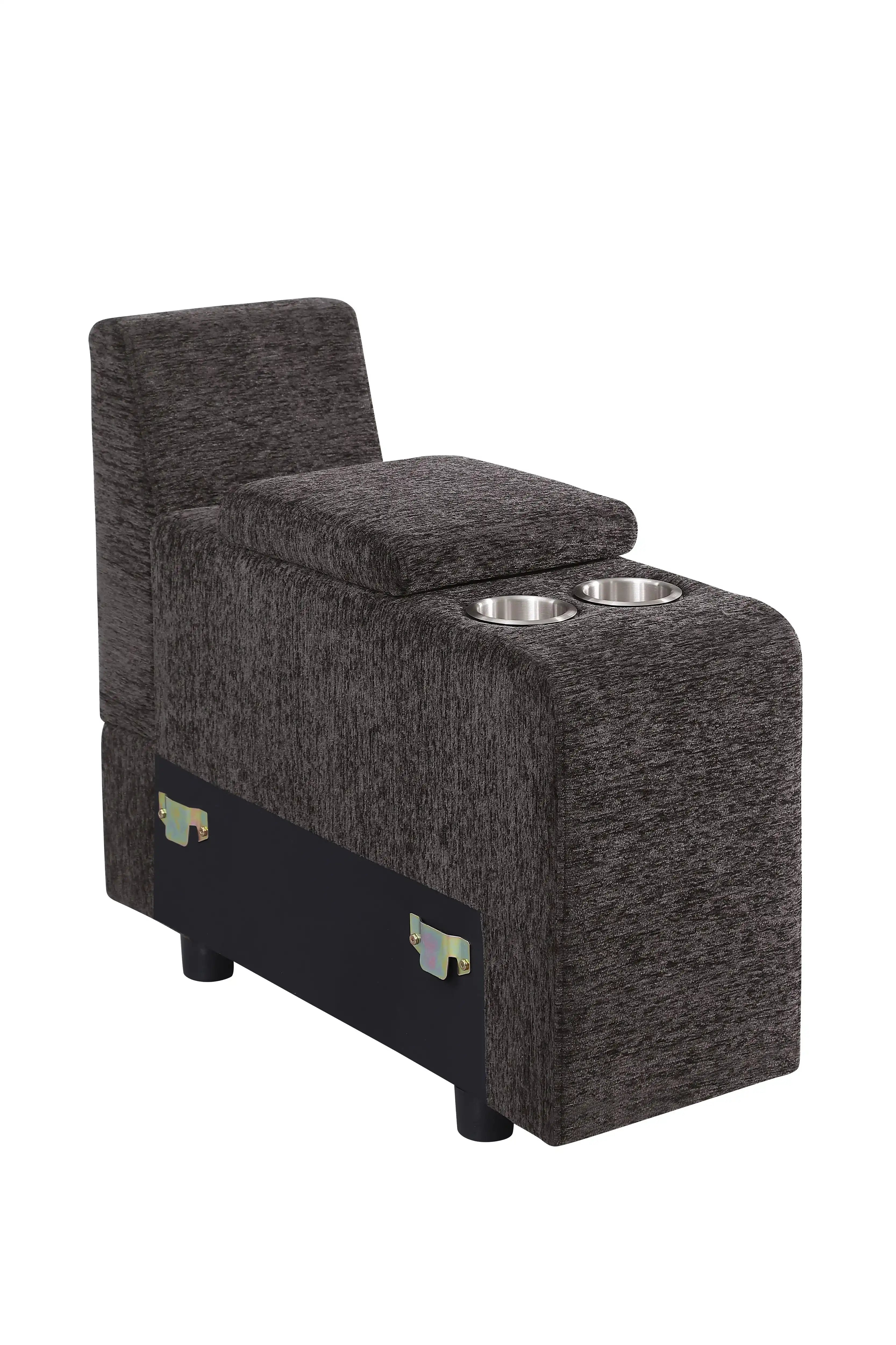 Nyeisha - Piece Upholstered Sofa & Chaise - Coffee - Best Buy Furniture