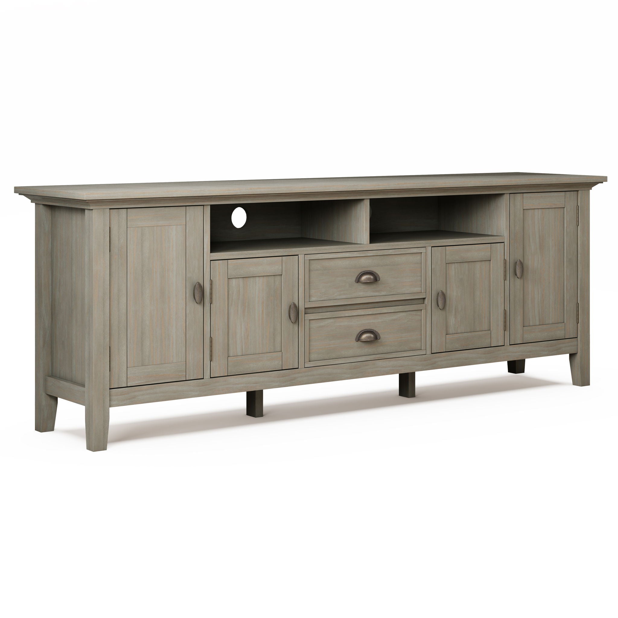 Redmond - Handcrafted TV Media Stand - Best Buy Furniture