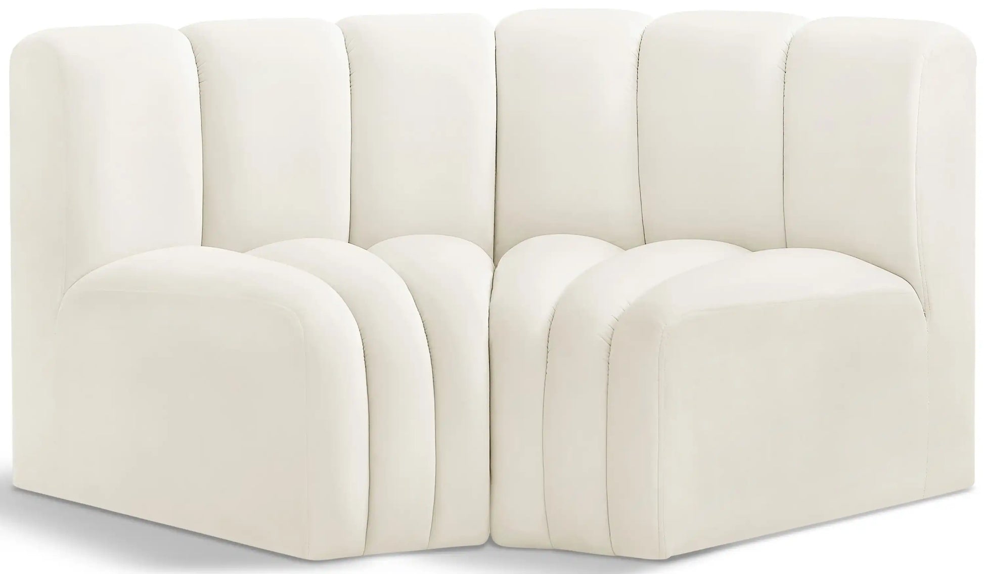 Arc - Velvet 2 Piece Modular Sofa - Best Buy Furniture