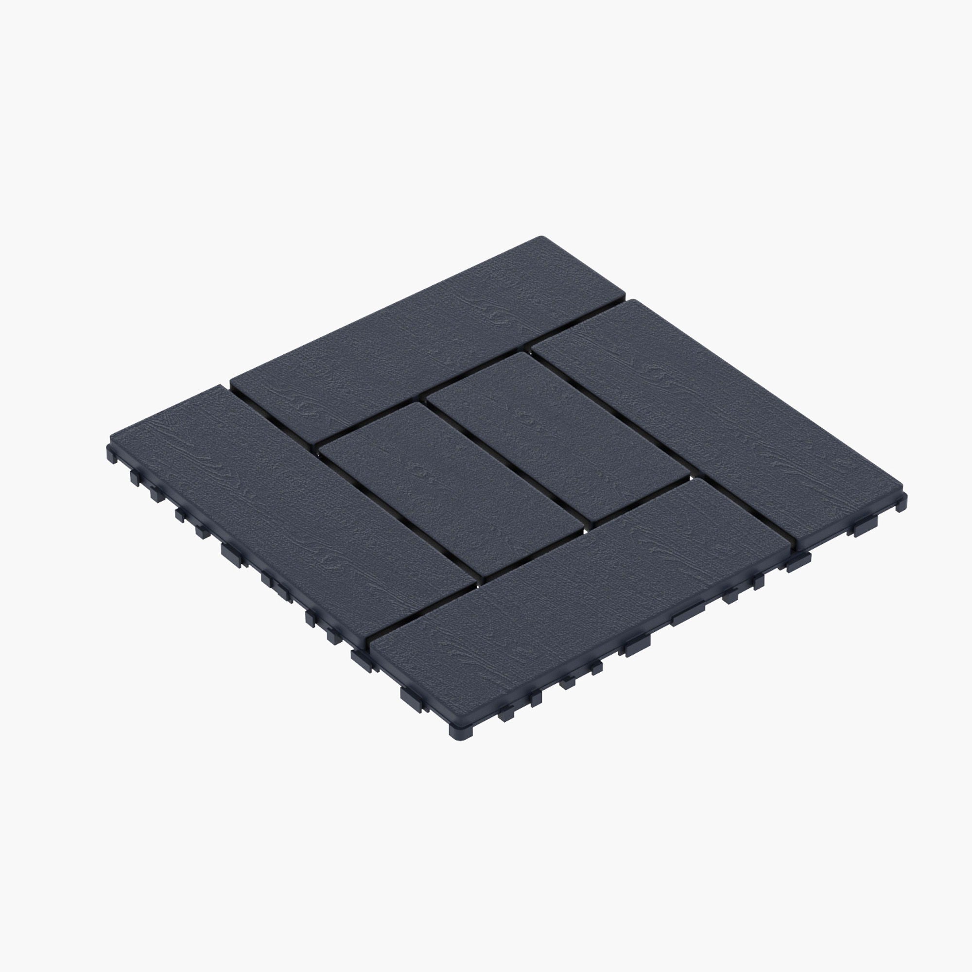 Patio Diy Module Interlocking Decking Tiles Floor, Outdoor And Indoor, Easy And Quick Installation - Best Buy Furniture