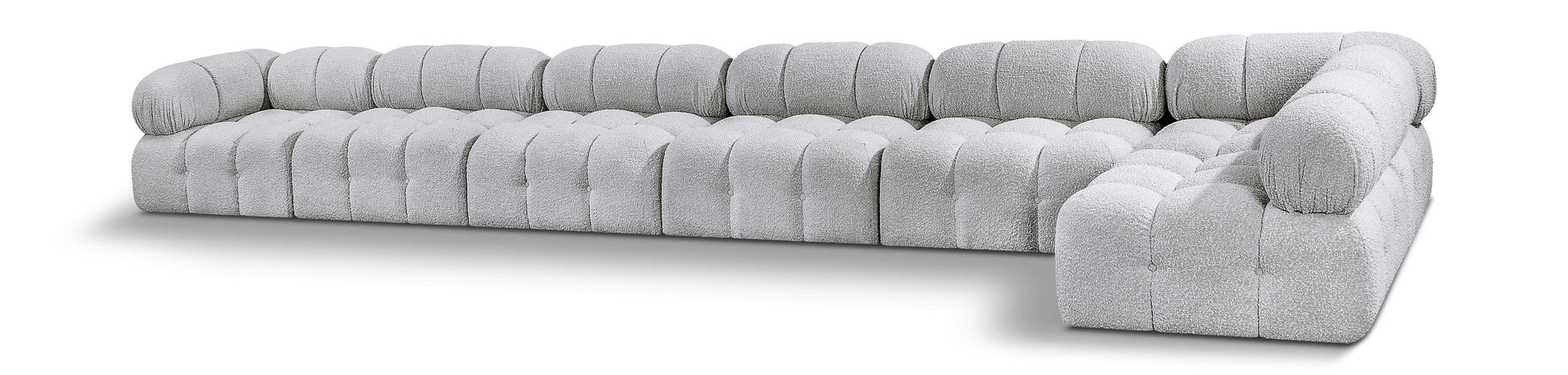 Ames - 7 Piece Modular L-Shaped Sectional - Best Buy Furniture