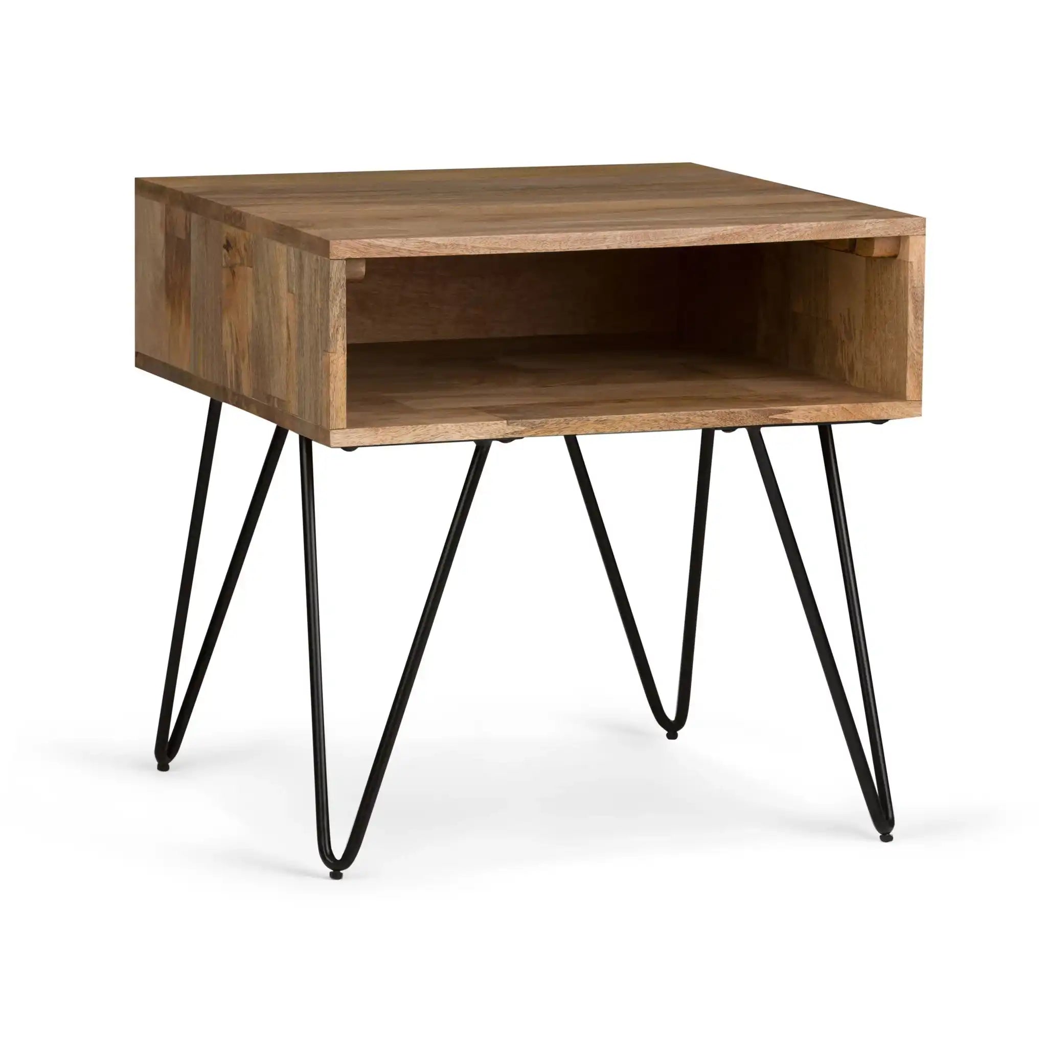 Hunter - End Table - Natural - Best Buy Furniture
