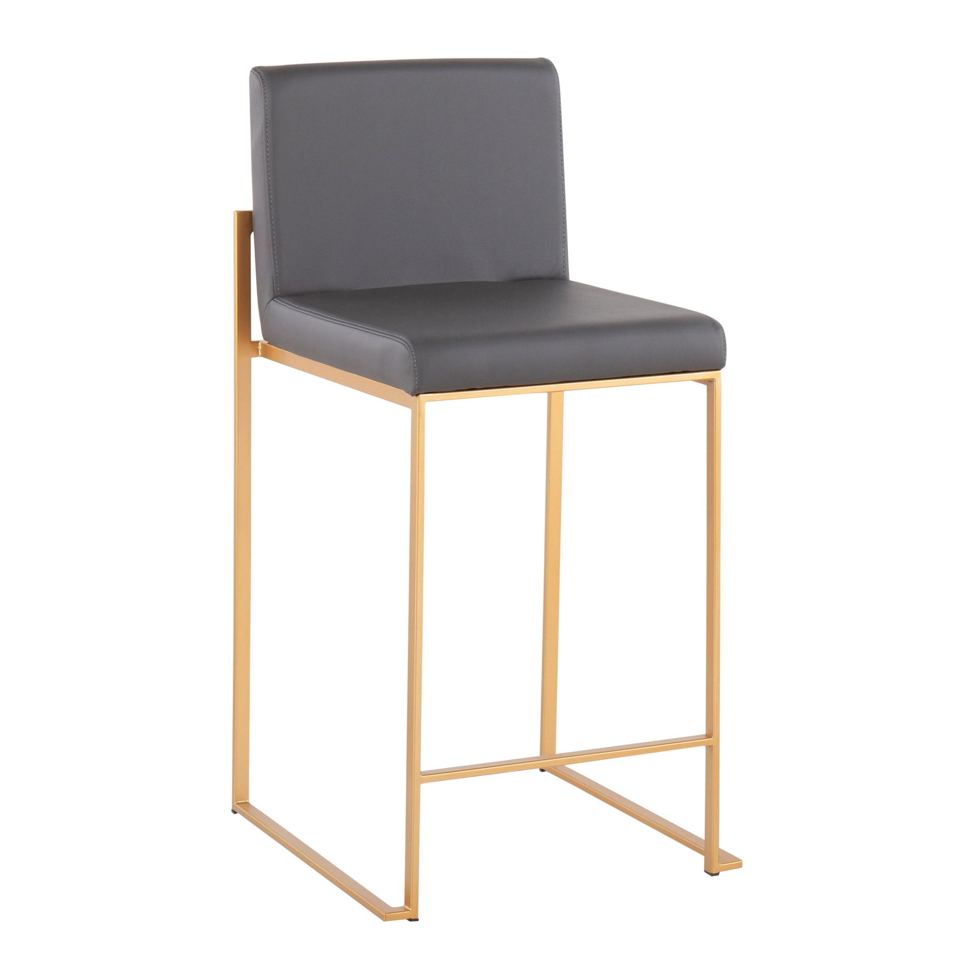 Fuji - Contemporary High Back Stylish Counter Stool - Best Buy Furniture