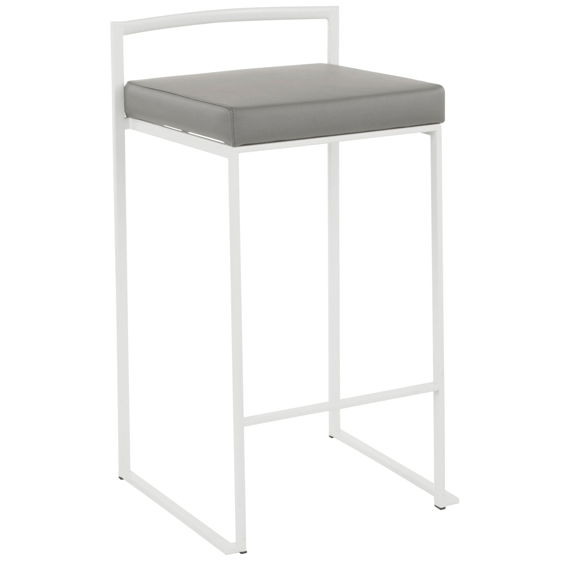 Fuji - Simple Elegance, Contemporary Stackable Counter Stool - Best Buy Furniture