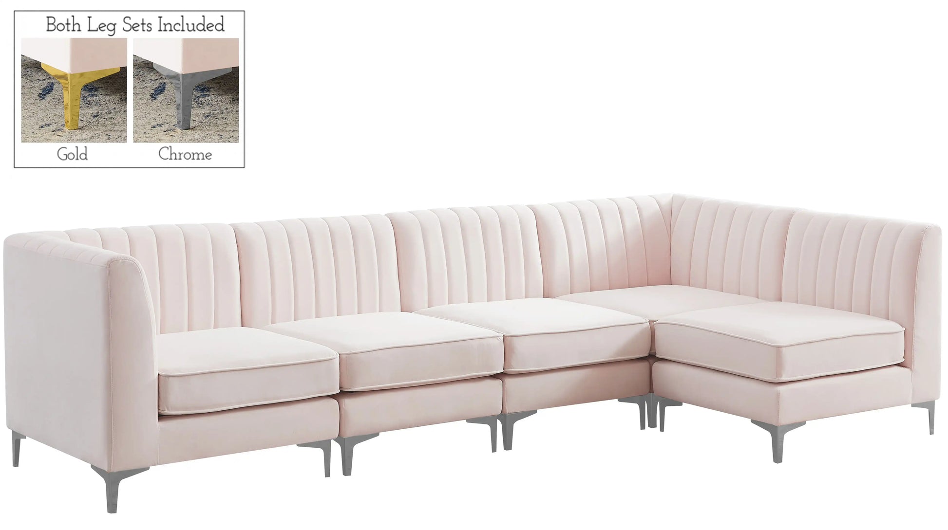 Alina - 5 Piece Modular Sectional - Best Buy Furniture