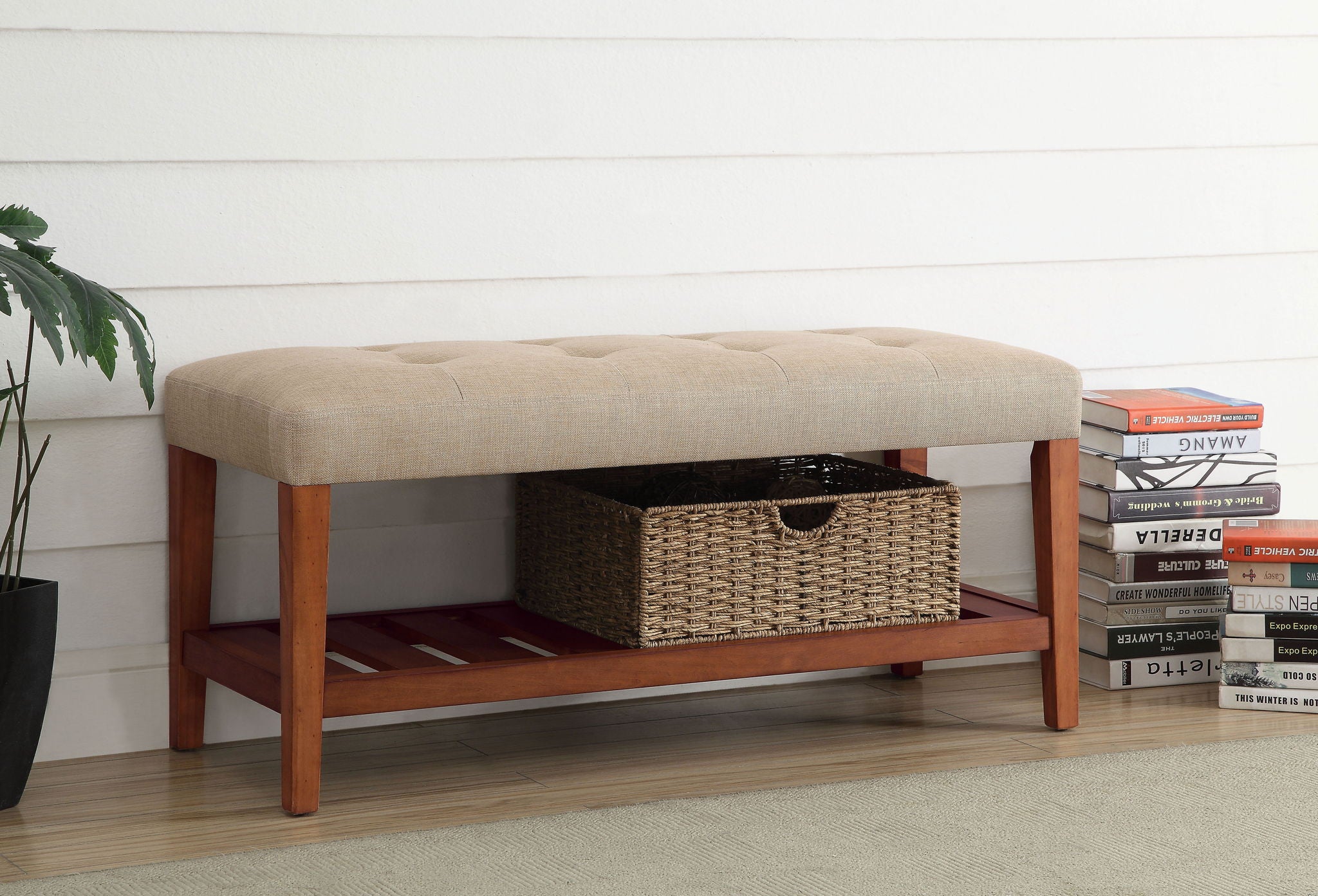 Charla - Upholstered Bench - Best Buy Furniture