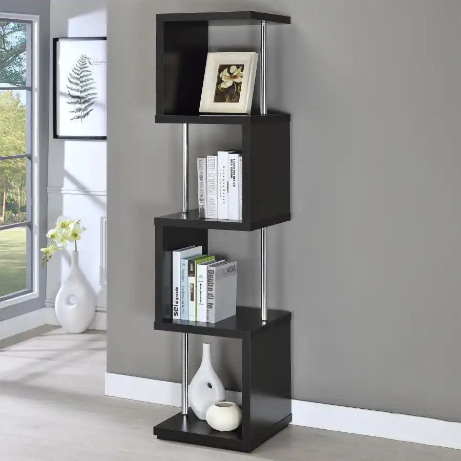 Baxter - 4-shelf Bookcase - Best Buy Furniture