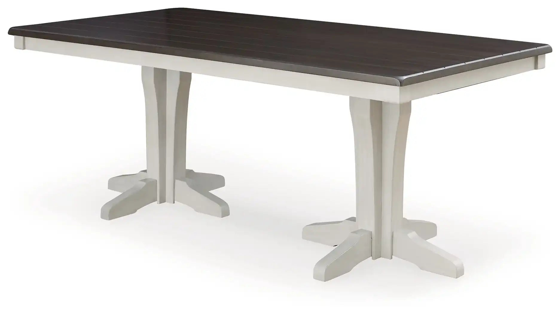 Darborn - Dining Table - Gray / Brown - Best Buy Furniture