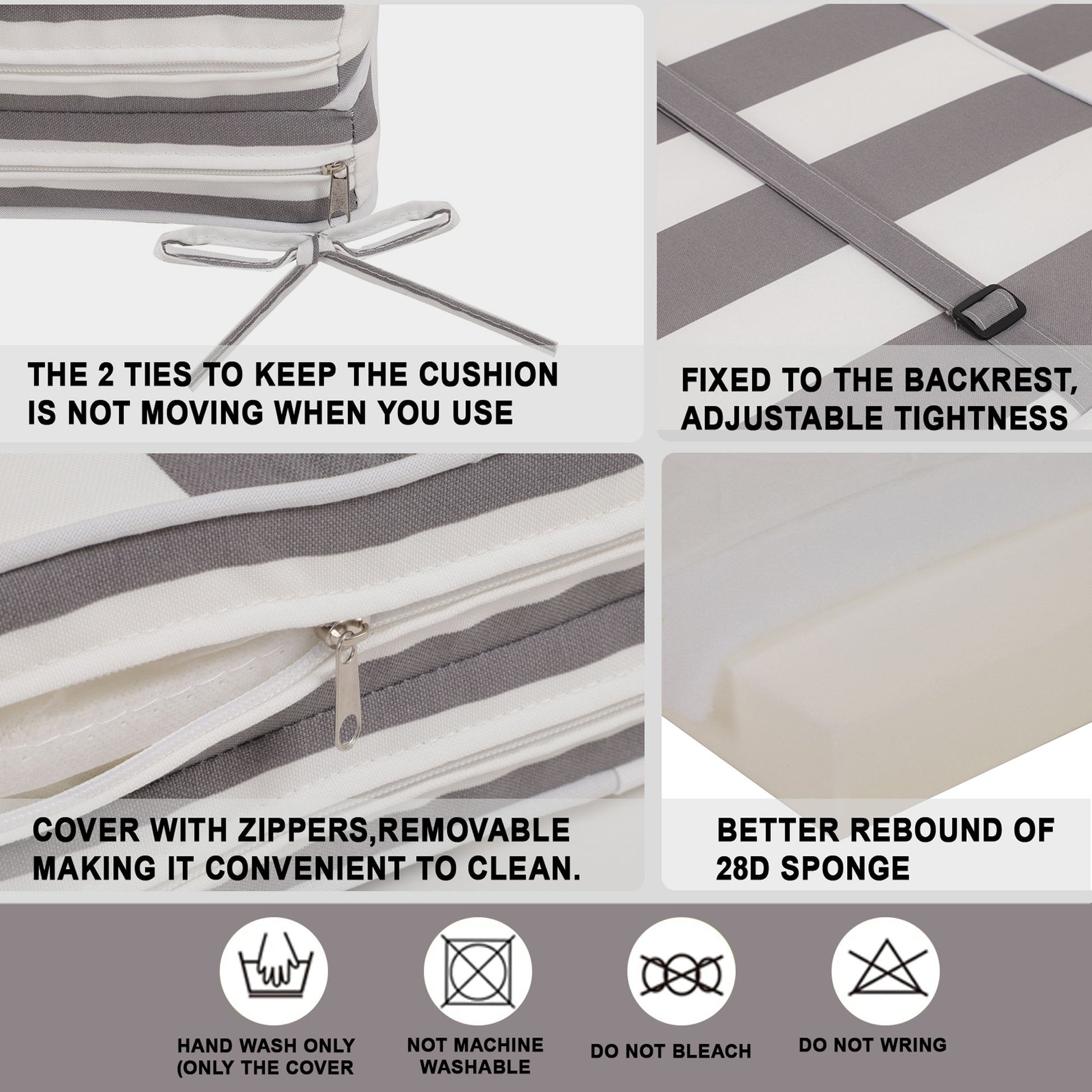 Outdoor Lounge Chair Cushion Replacement Patio Funiture Seat Cushion Chaise Lounge Cushion - Best Buy Furniture