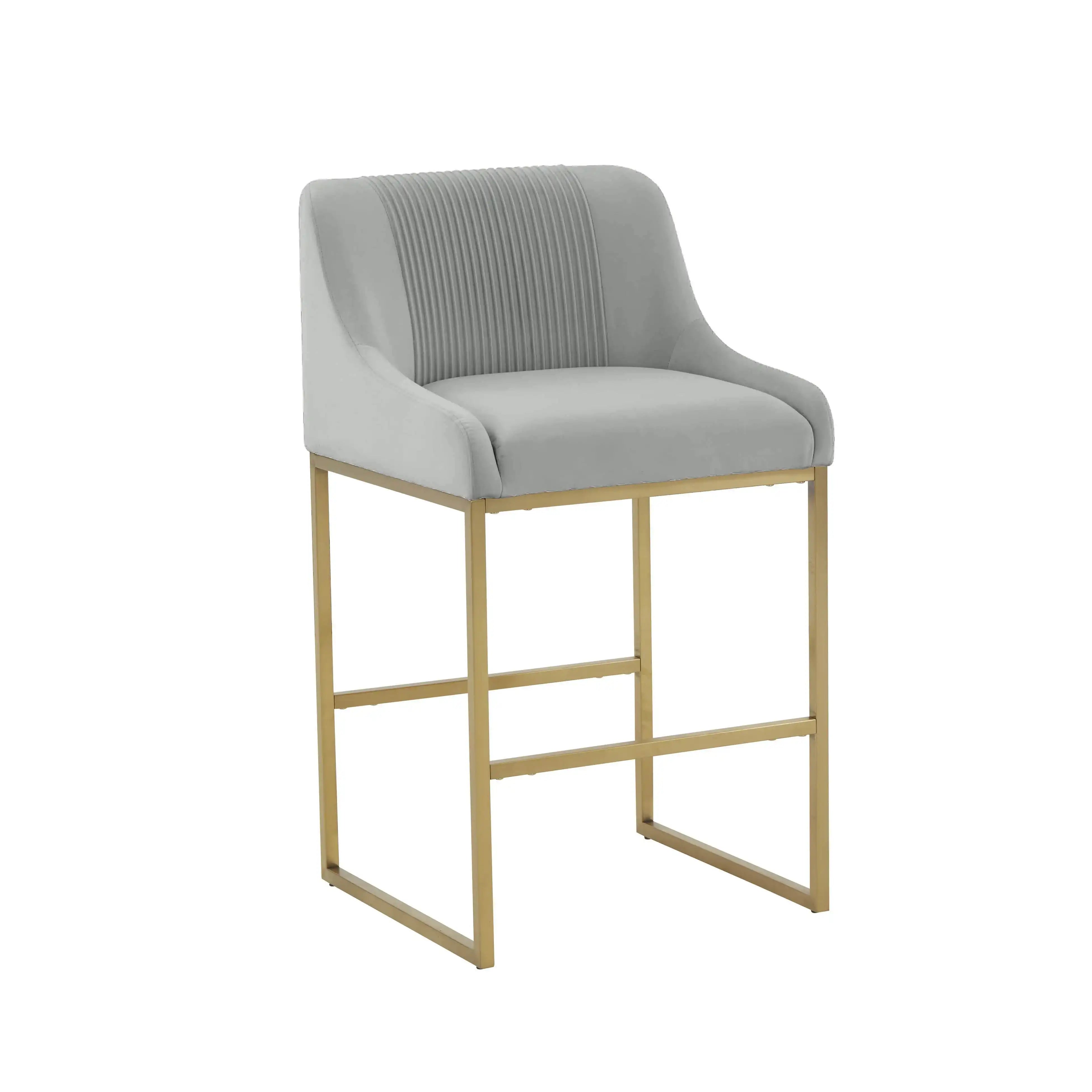 Lisa - Velvet Counter Stool - Best Buy Furniture