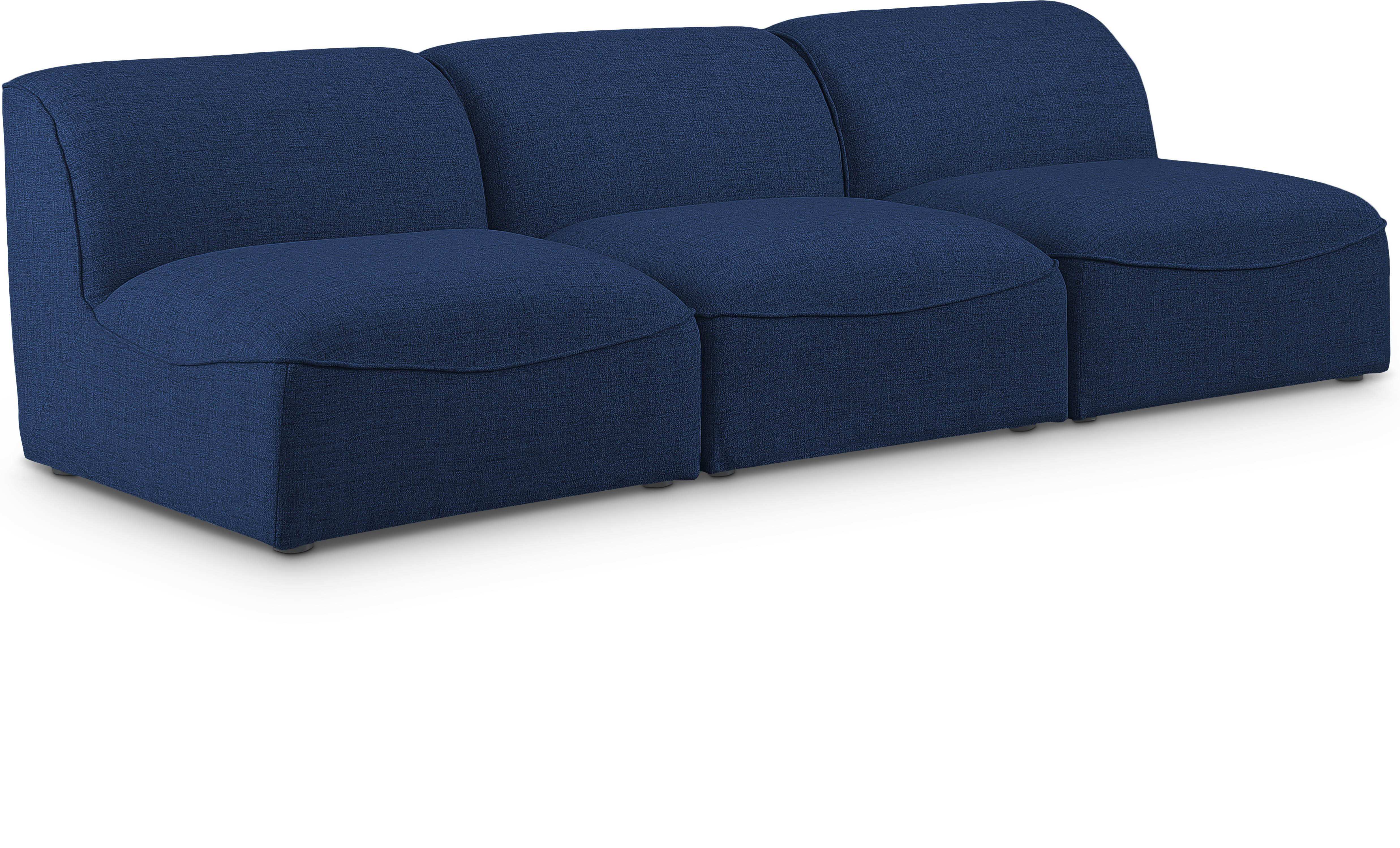 Miramar - 3 Seat Armless Modular Sofa - Best Buy Furniture