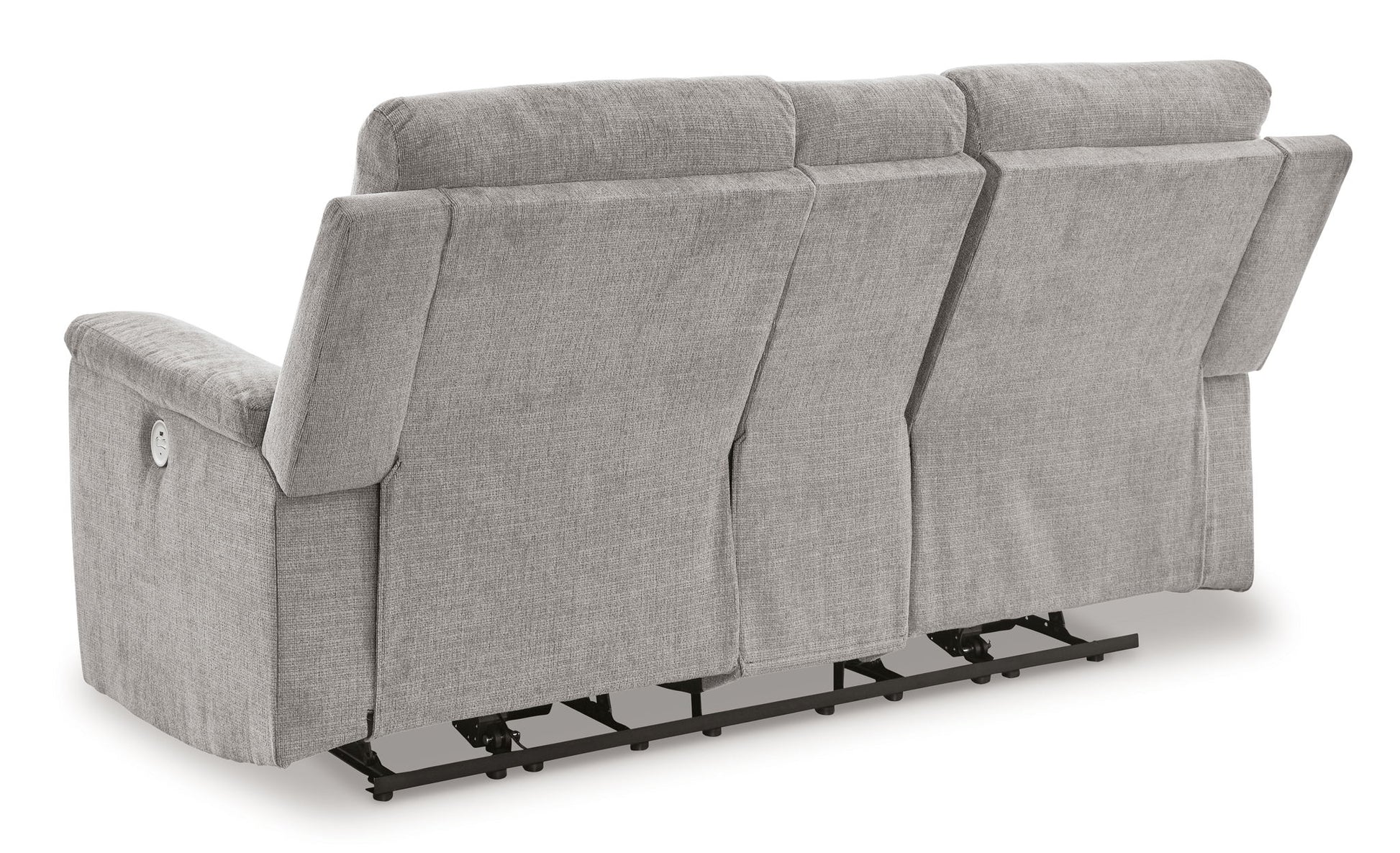 Barnsana - Dbl Power Reclining Loveseat With Console - Best Buy Furniture
