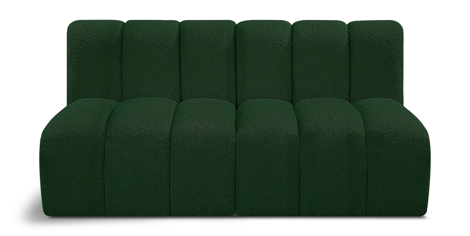 Arc - Boucle Fabric 2 Seats Modular Sofa - Best Buy Furniture