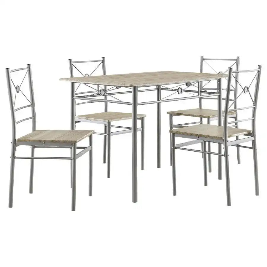 Anna - 5-Piece Rectangular Dining Set - Best Buy Furniture