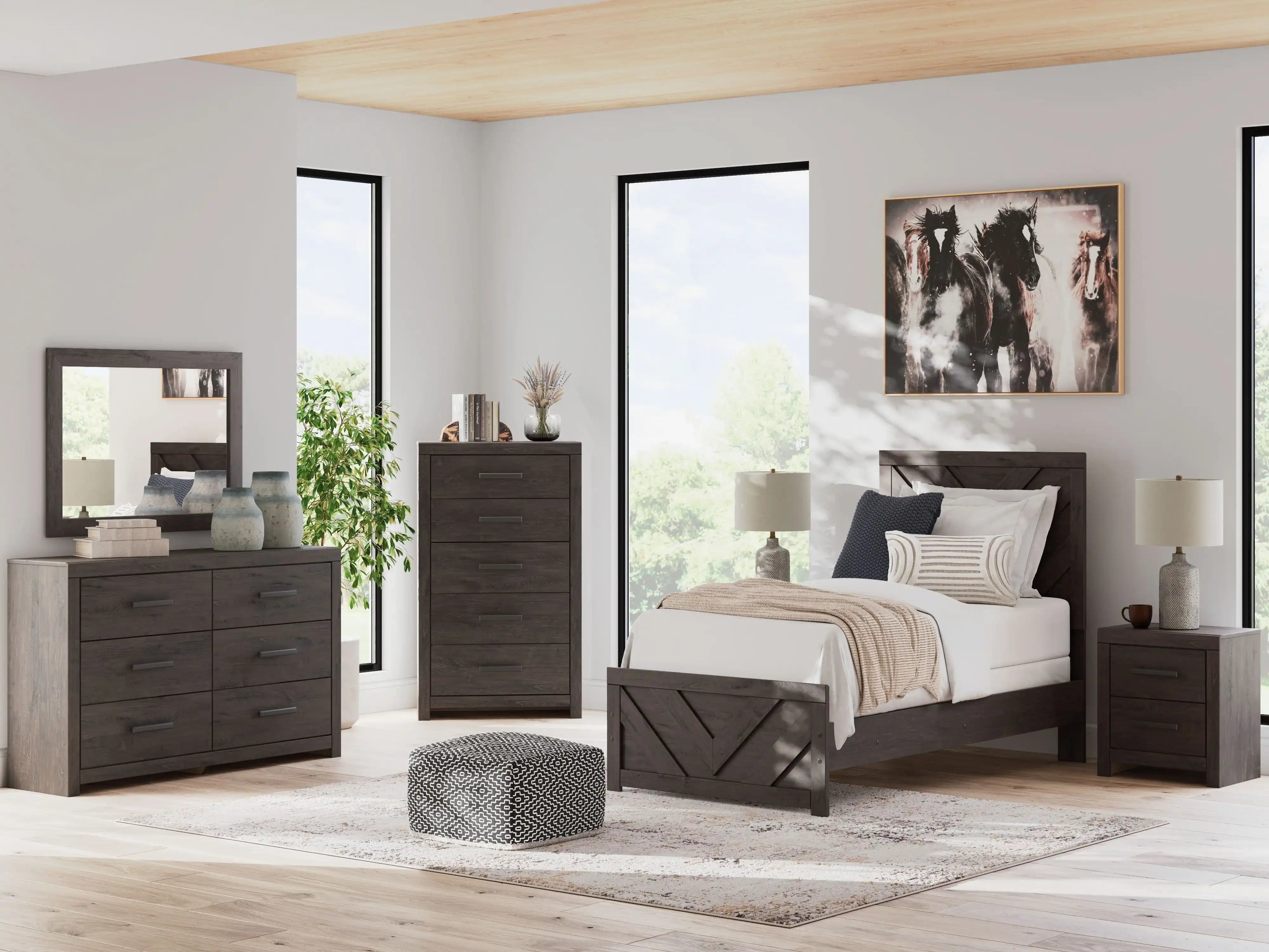 Prendonea - Panel Bedroom Set - Best Buy Furniture